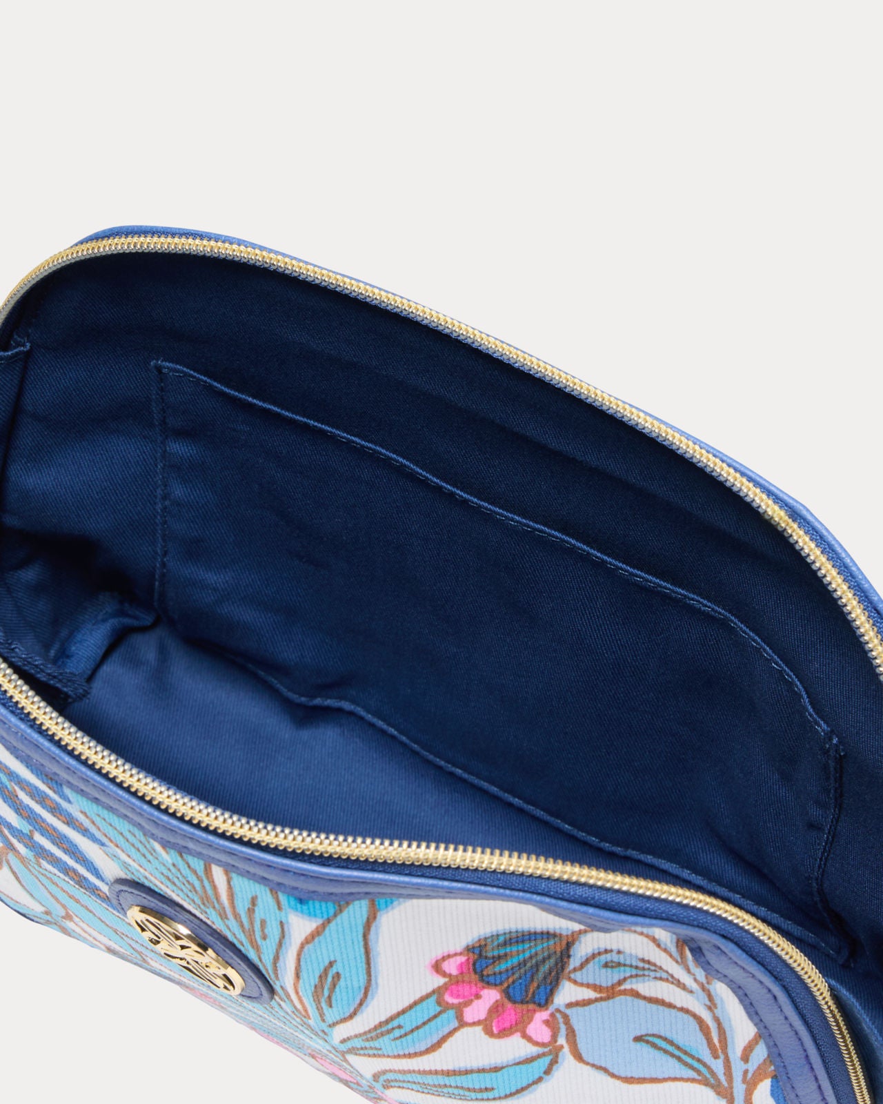 GWP Pouch In Breezy Aqua Best Fronds Forever