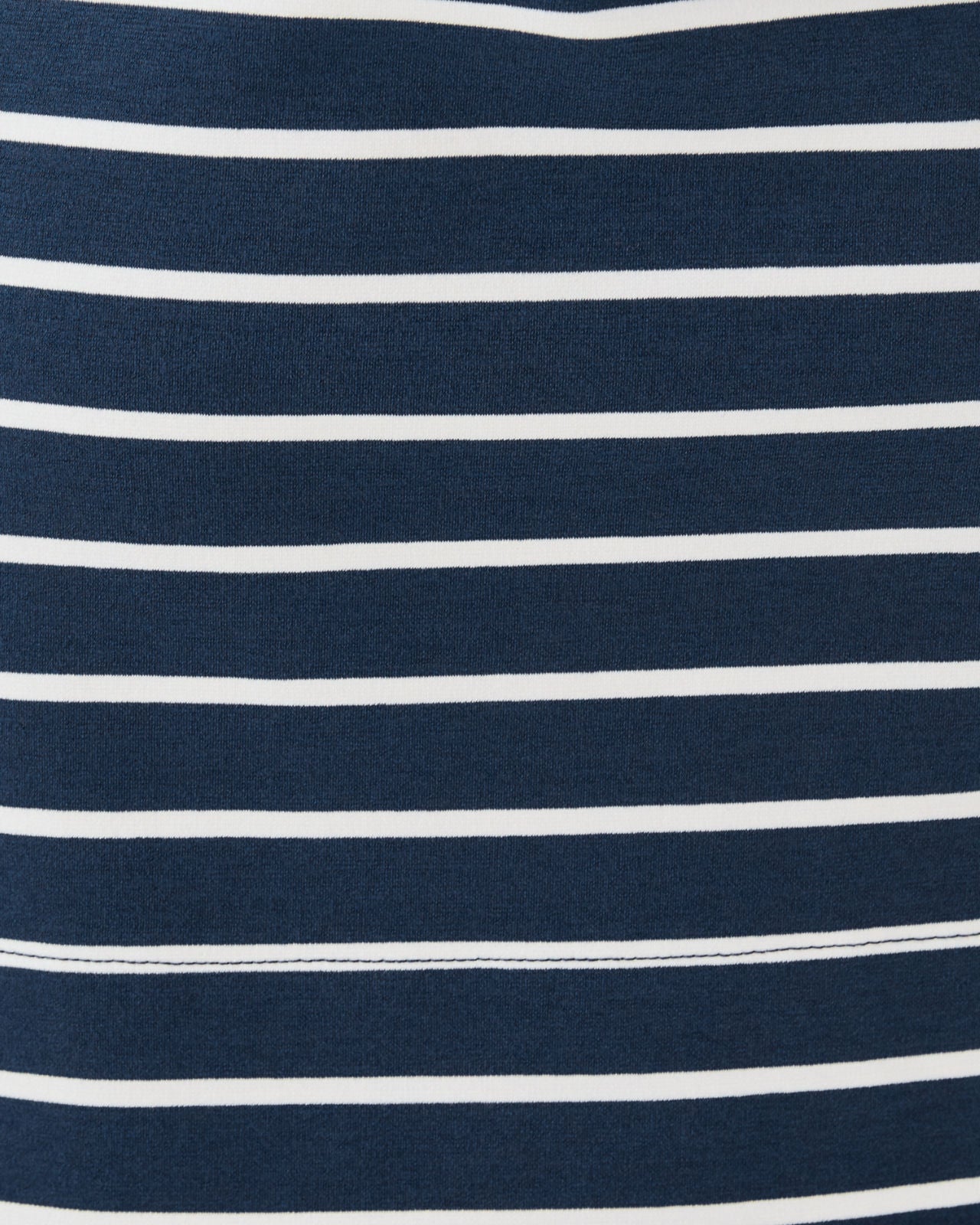 Knightley Dress In Low Tide Navy Heritage Stripe