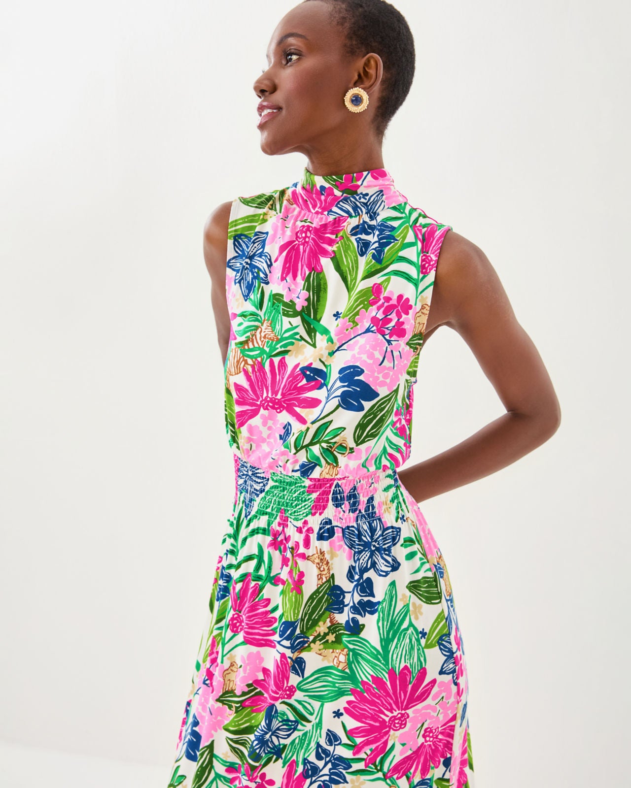 Marcela Maxi Dress In Multi Endless Summers