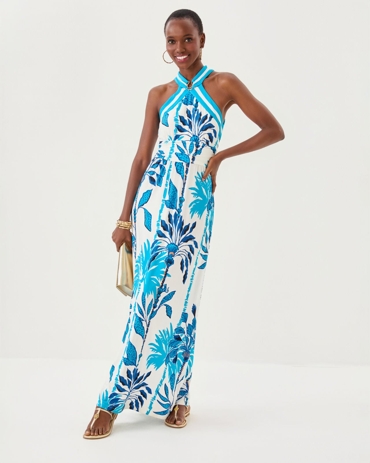 Devena Maxi Dress In Coconut Oversized Swayin In The Breeze