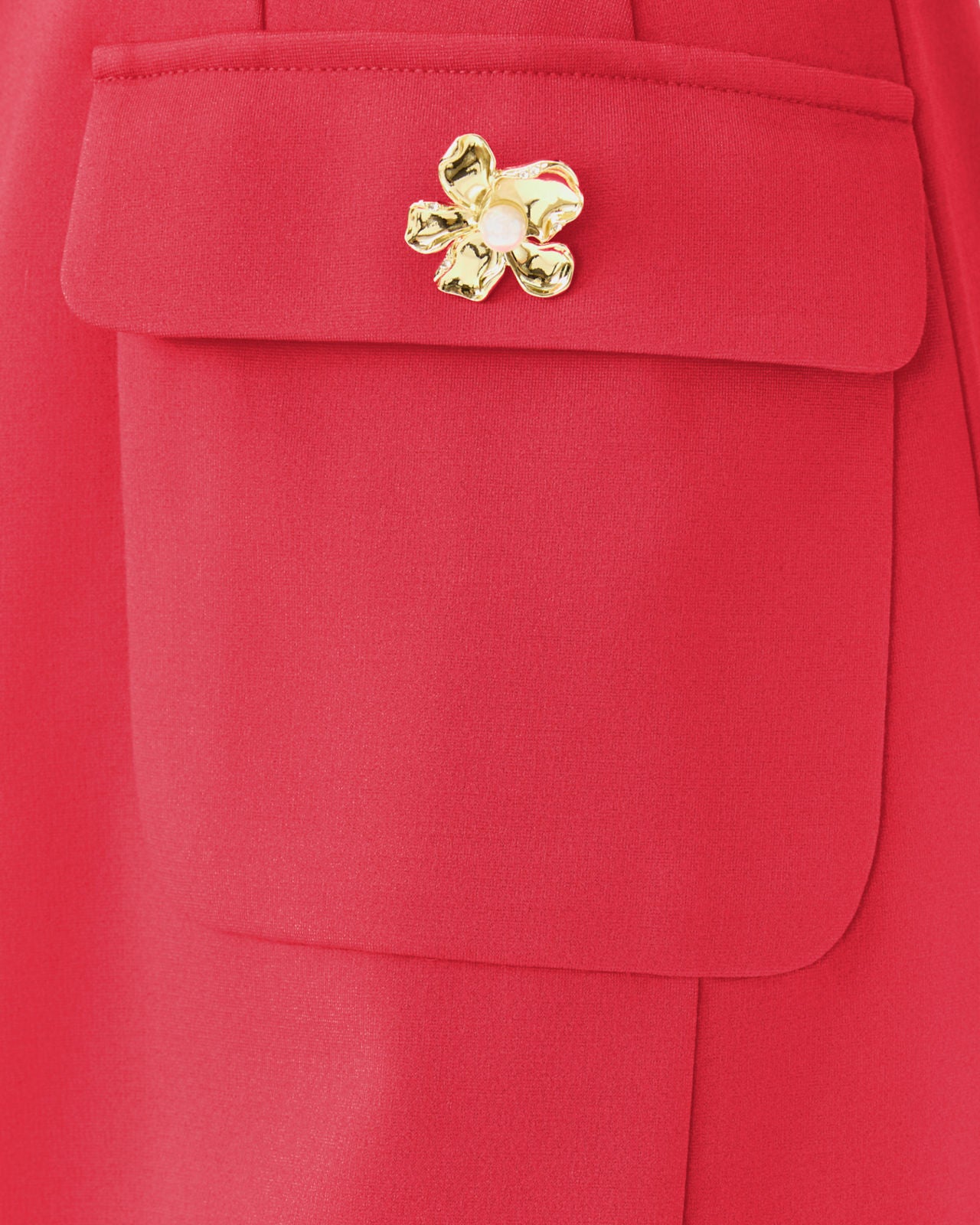 Fallon Dress In Cherry Red
