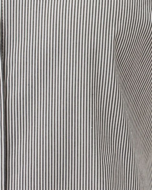 The Ricrac Lilly Shirt In Noir Stripe