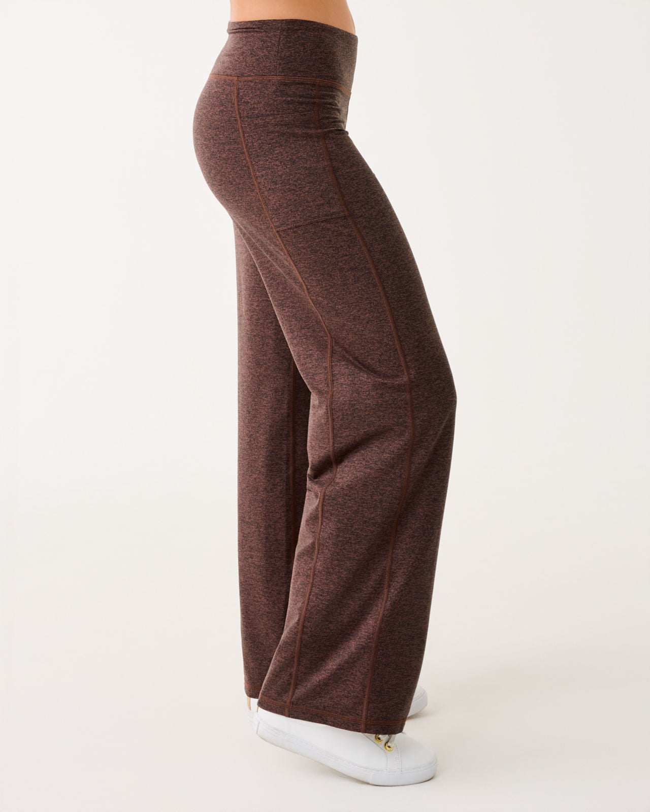 Galia Pant UPF 50+ In French Roast X Noir Heather