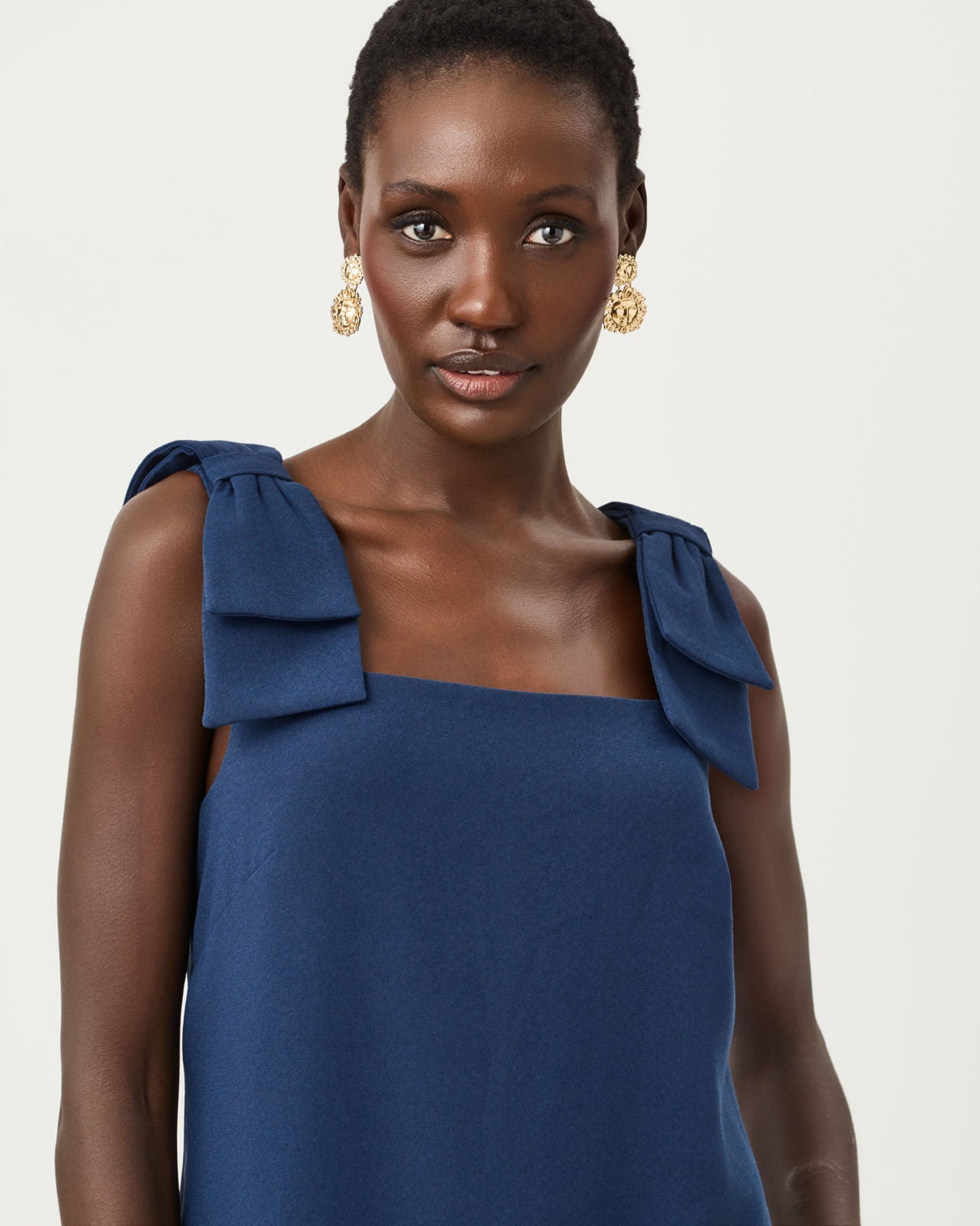 Bernice Maxi Dress In Low Tide Navy