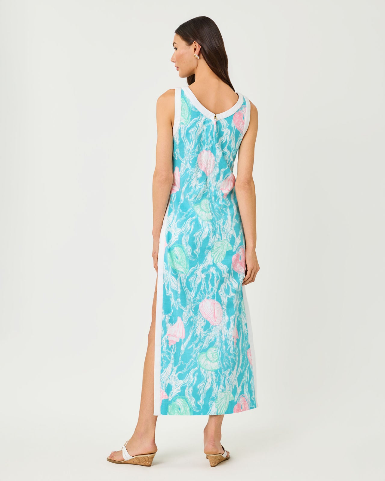 Eleanora Maxi Shift Romper In Shelden