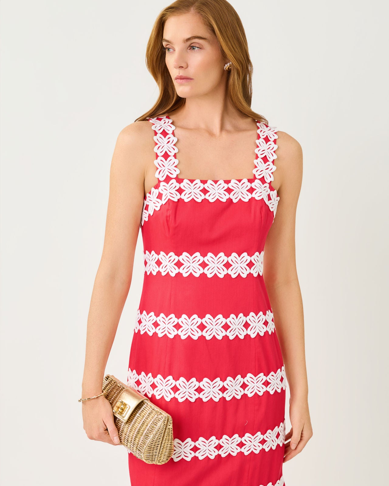 Davis Maxi Dress In Paradise Punch