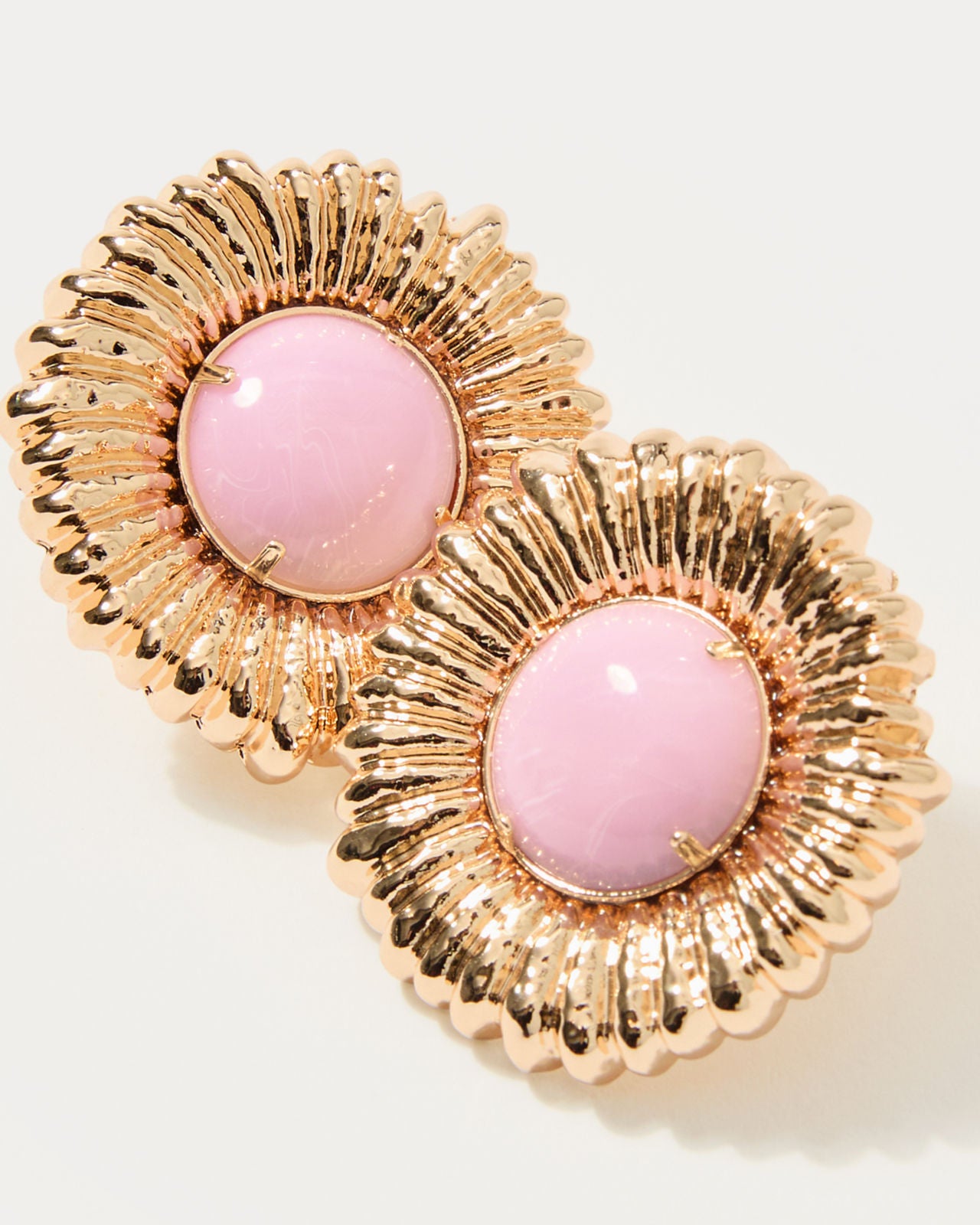 One Final Fling Stud Earrings In Pink Bliss