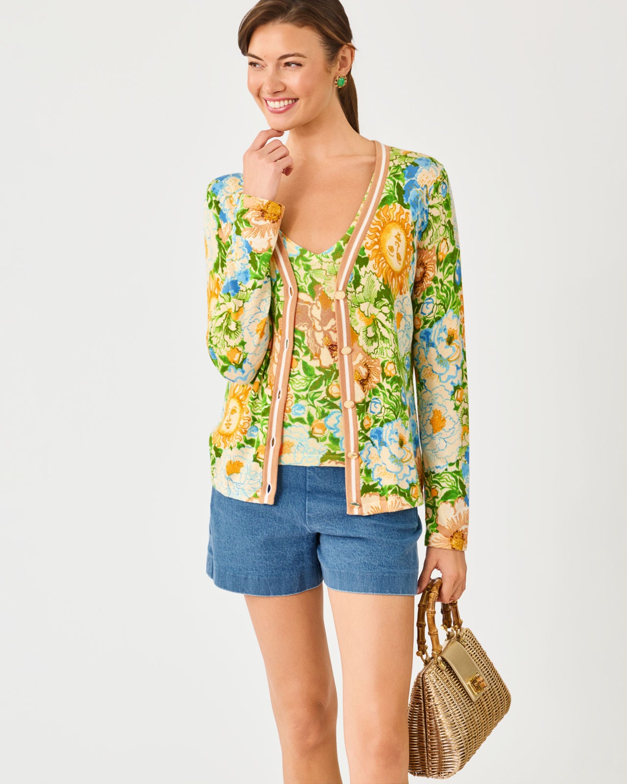 Pollyanne Cardigan In Sympeony