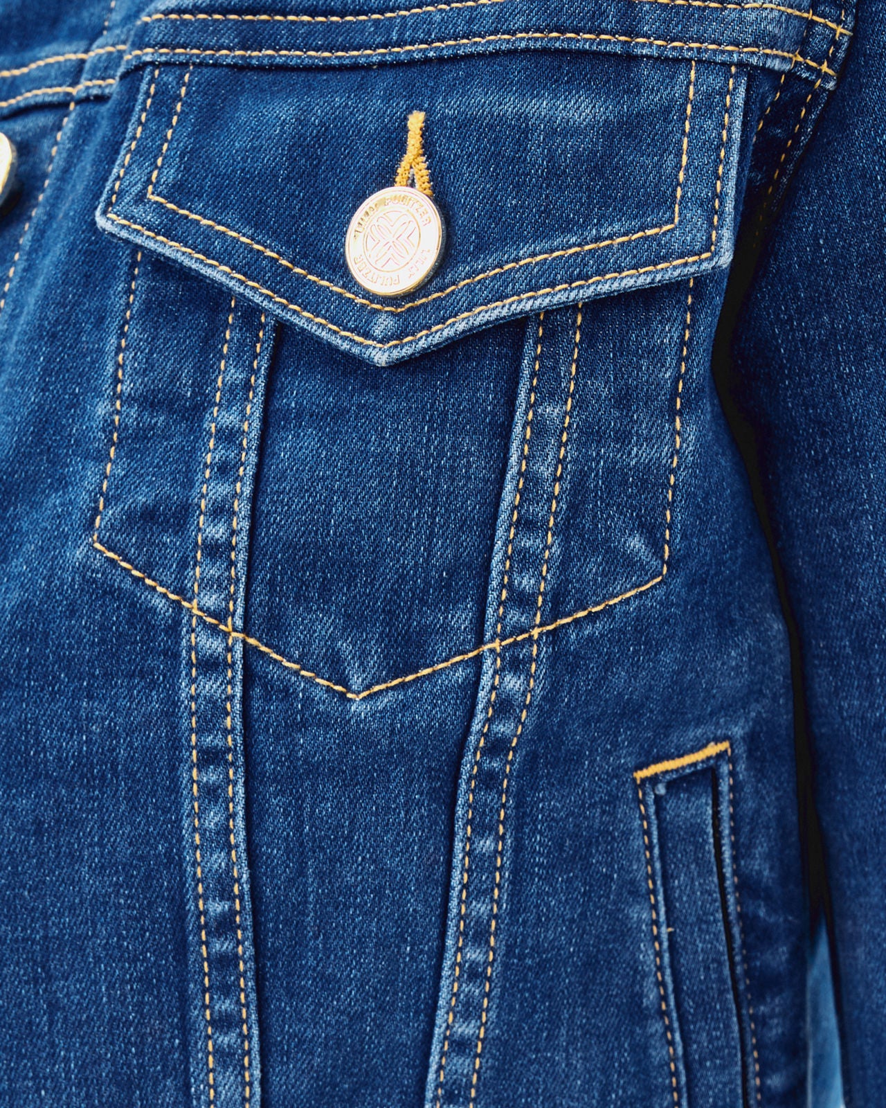 Seaspray Denim Jacket in Medium Wash