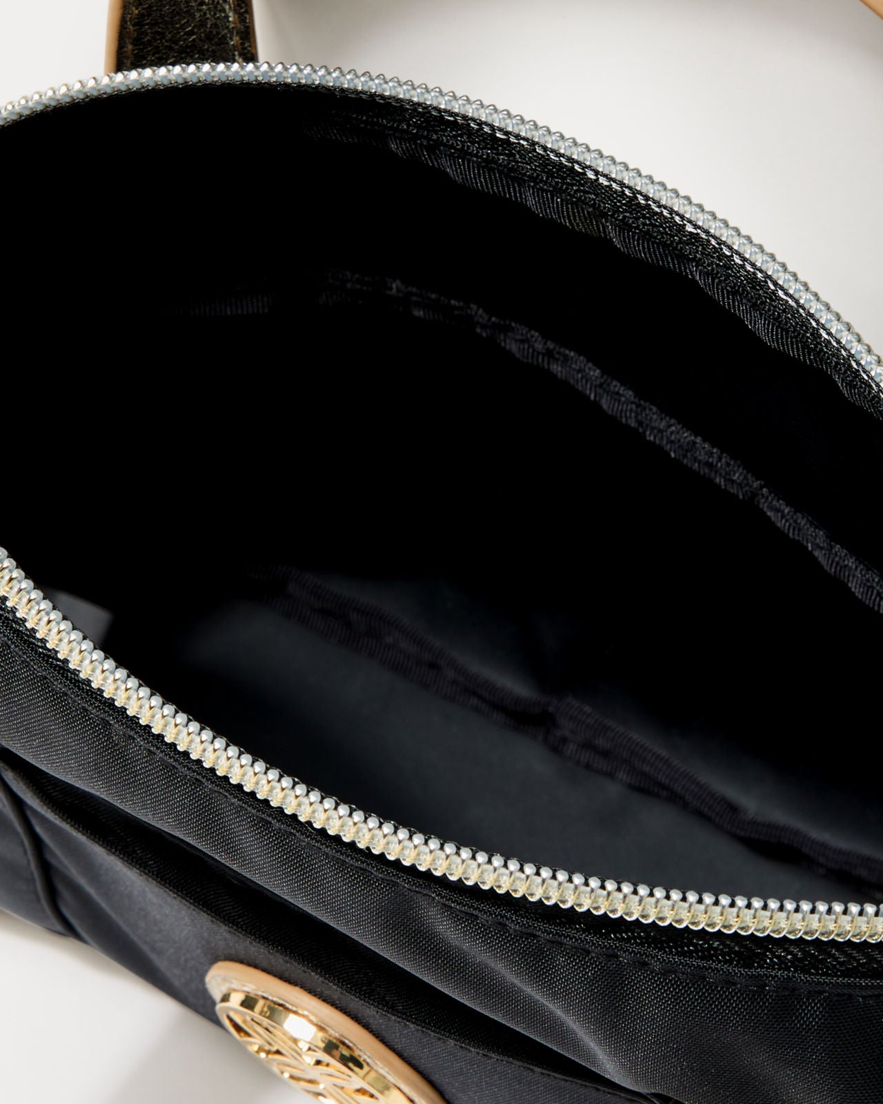 Kerrington Top Handle Mini Bag In Noir