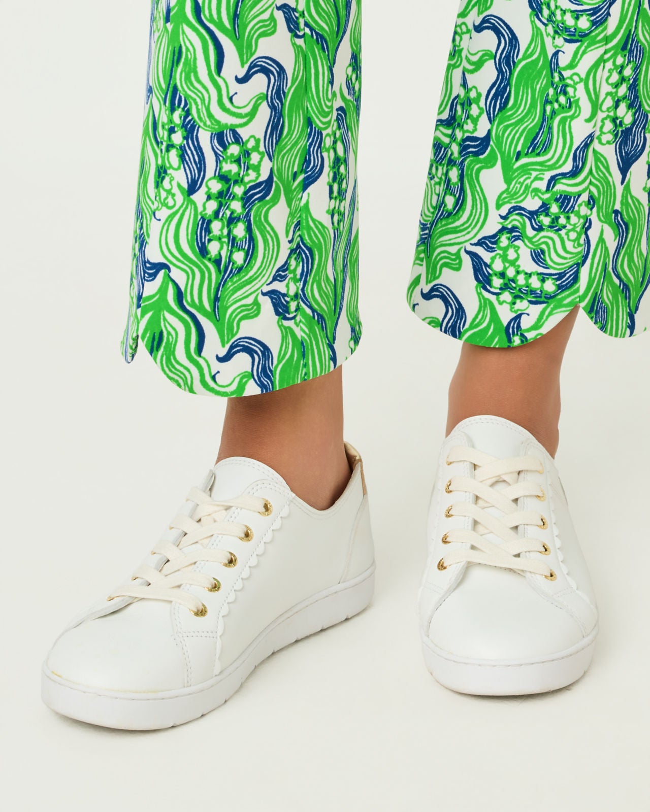 The Lilly Sneaker in Resort White