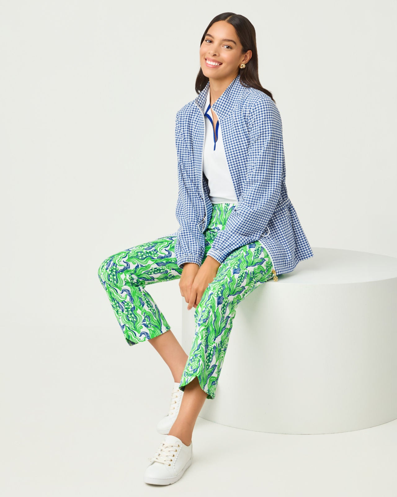 The Lilly Sneaker in Resort White