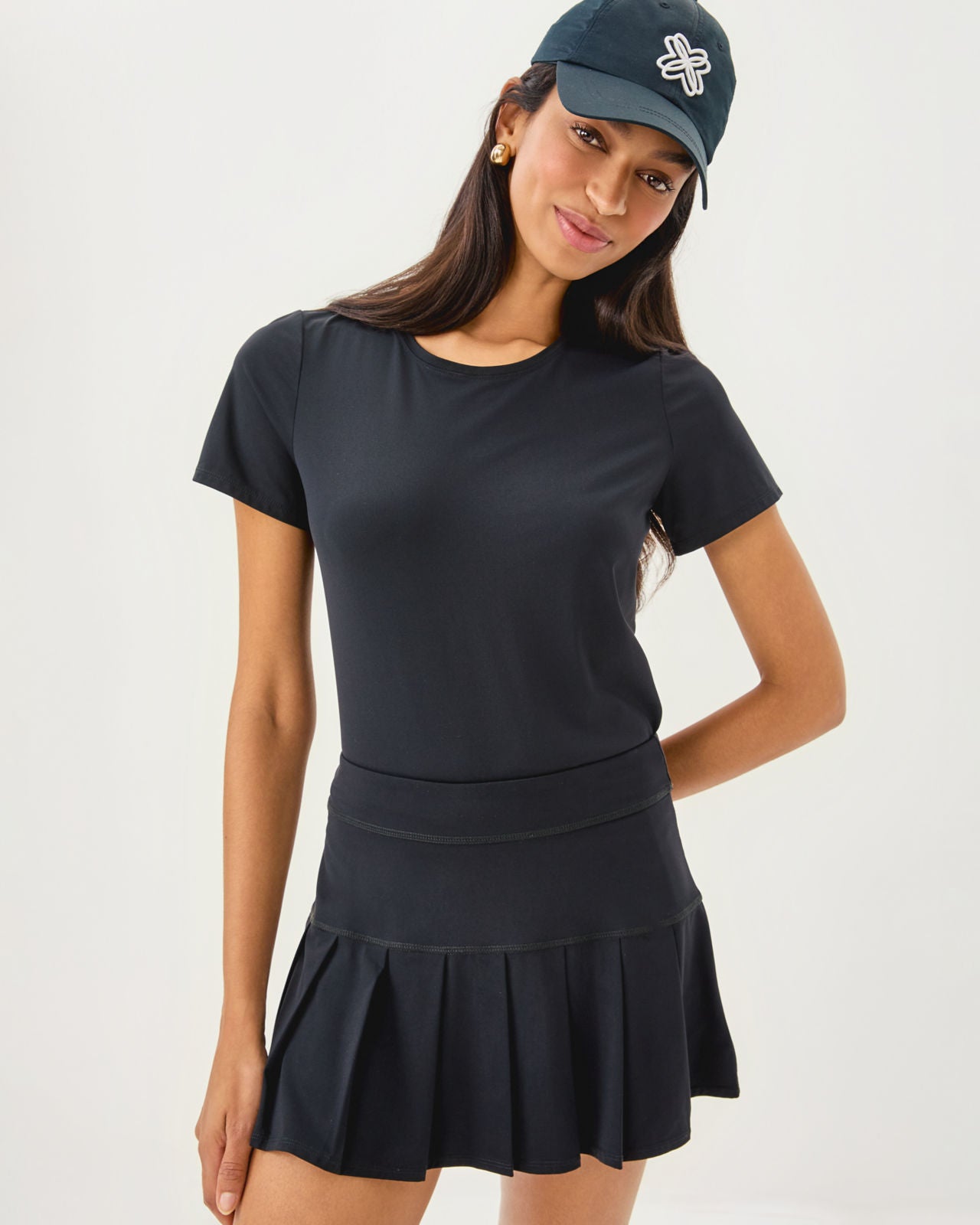 Freesia Skort UPF 50+ In Noir