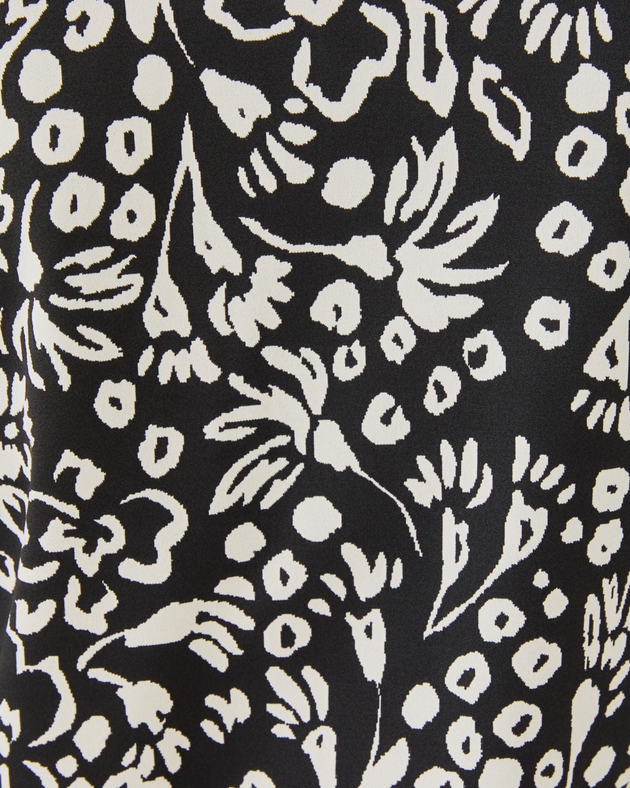 Regate Jacket UPF 50+ In Noir Purrfect Pounce Knit Jacquard