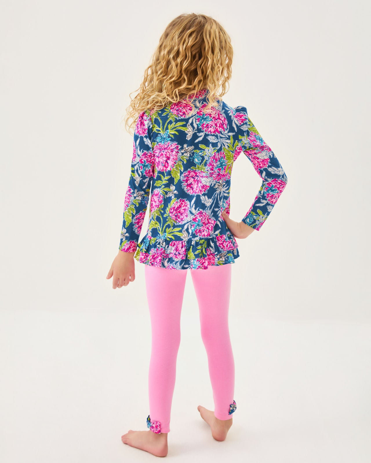 Penelope Tunic & Legging Set In Multi Dahlia Licious