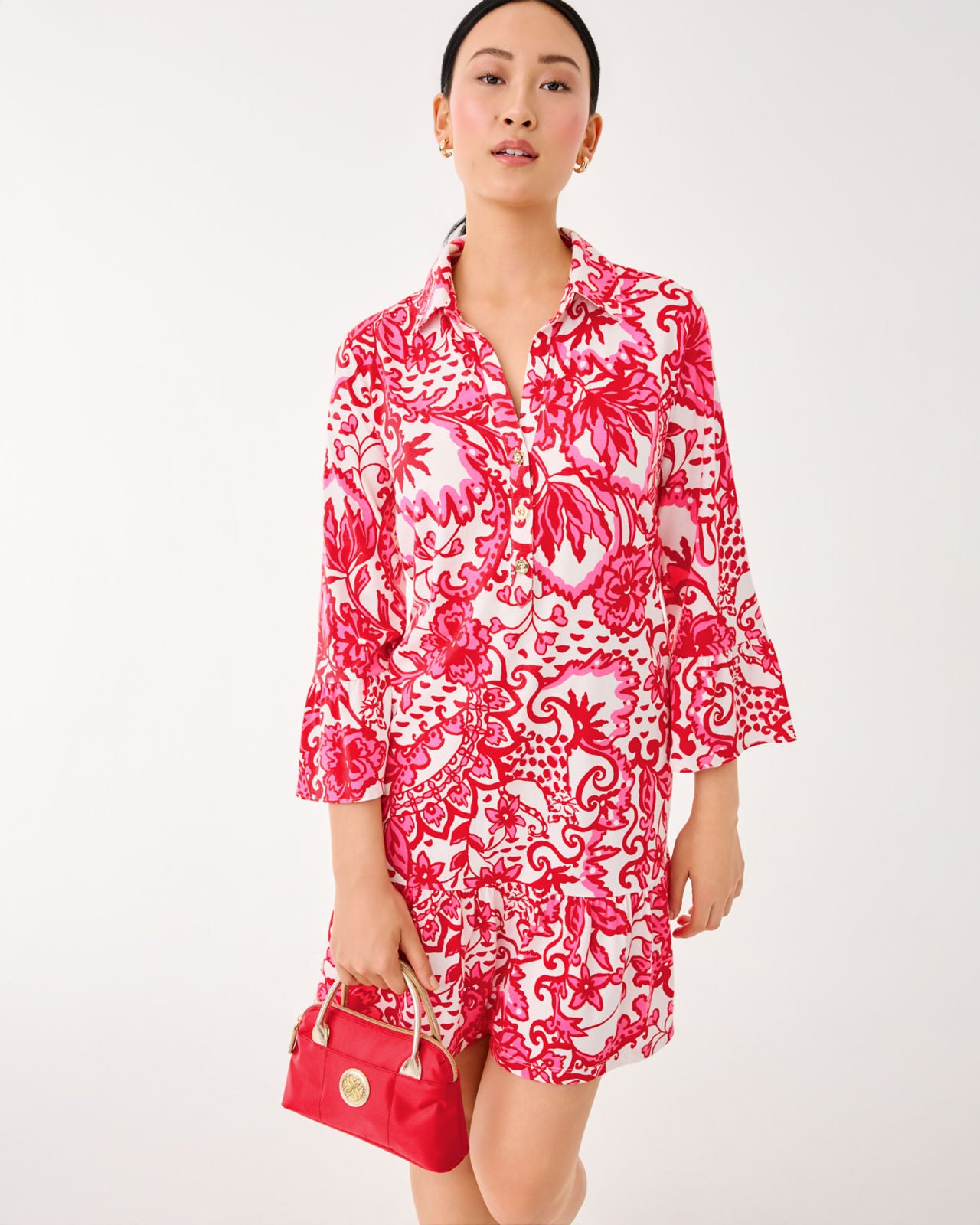 Delany Dress In Coconut Spicy Socialite