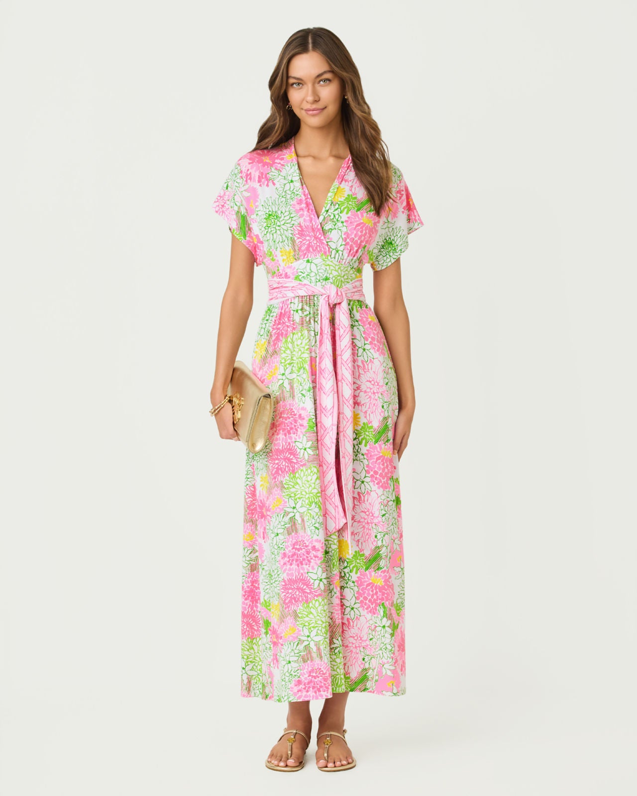 Keenan Maxi Dressss In Mum Patch