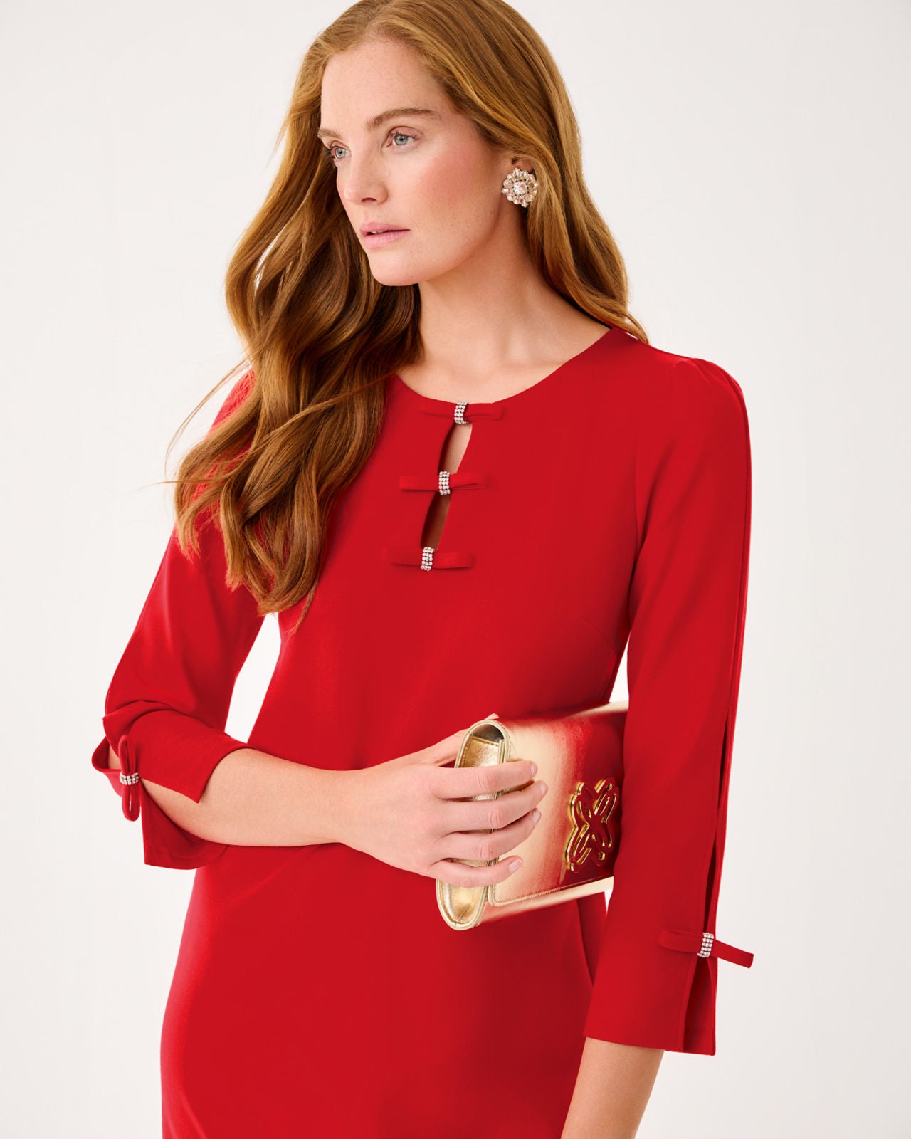 Leyland Shift In Cranberry Red