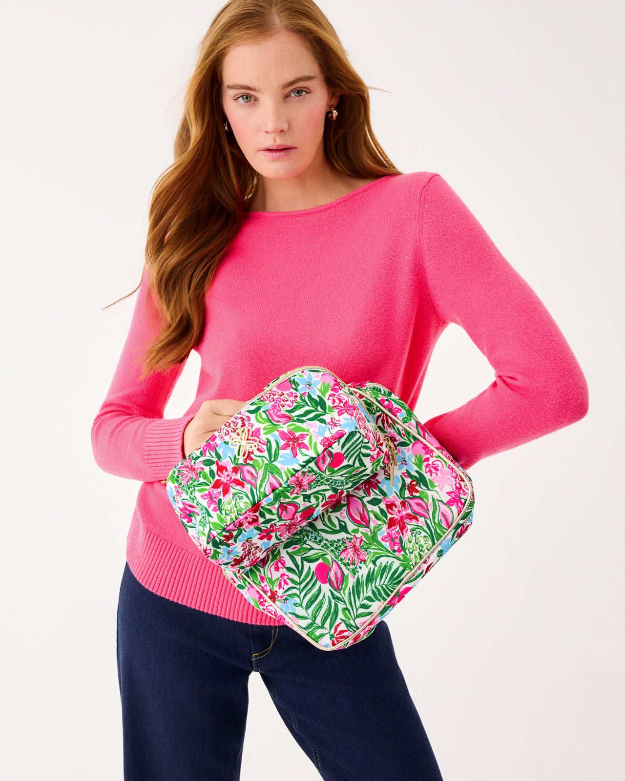 Josee Pouch In Multi Glowing Gardens