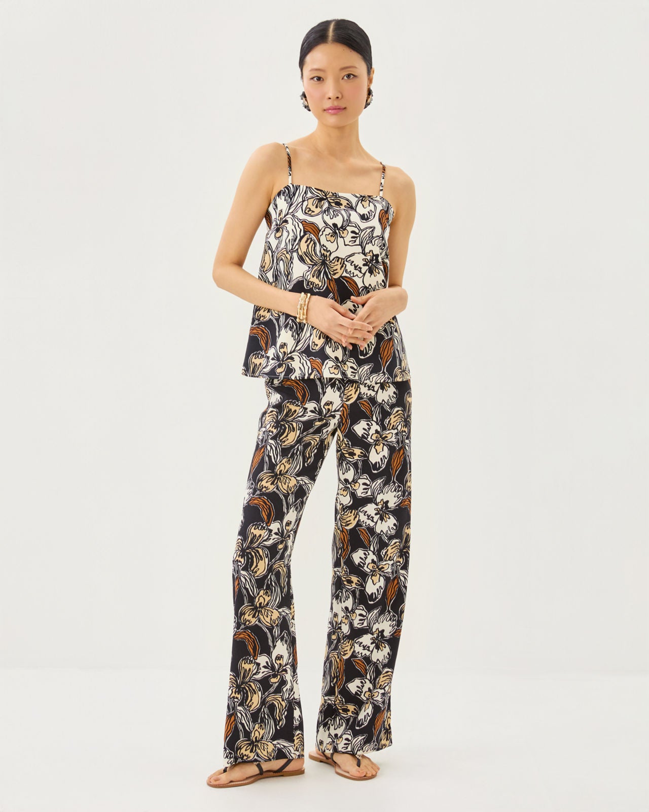 Rosamarie Pant In Onyx Irisistable