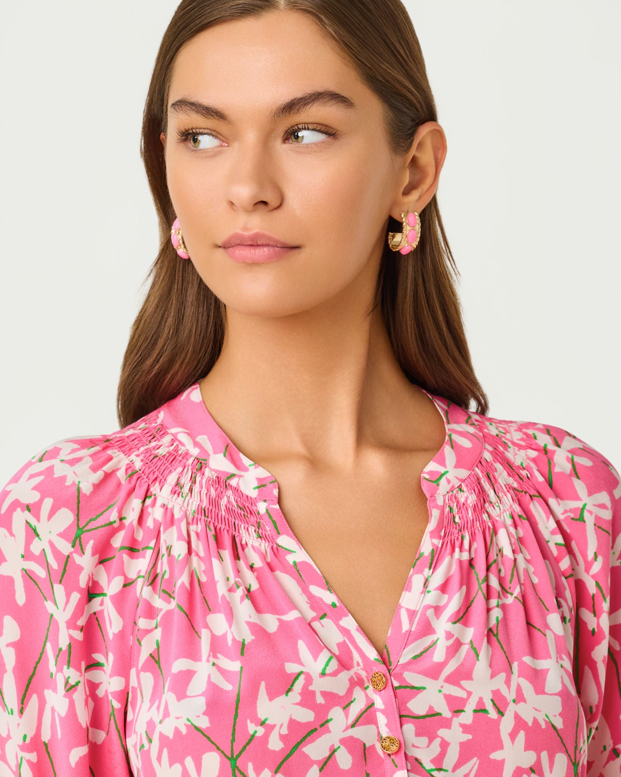 Elsa Short Sleeve Top In Liza