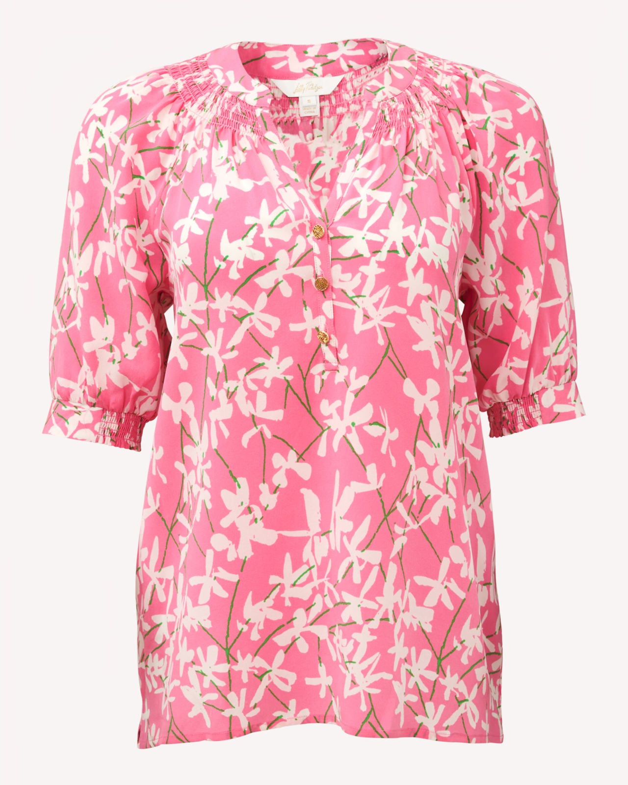 Elsa Short Sleeve Top In Liza