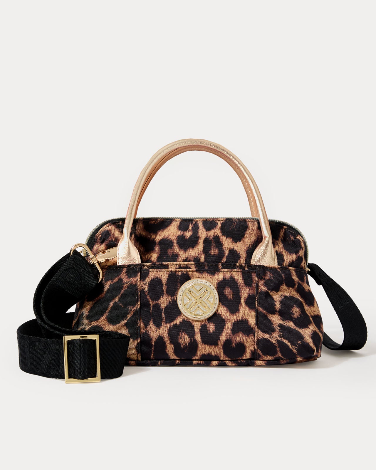 Kerrington Top Handle Mini Bag In Multi Leopard