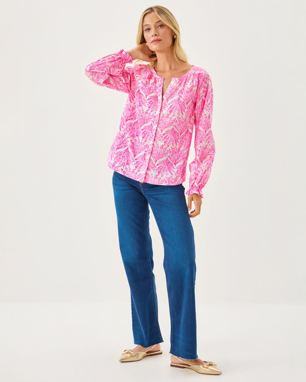 Aldina Top In Pink Bliss Shady Babe