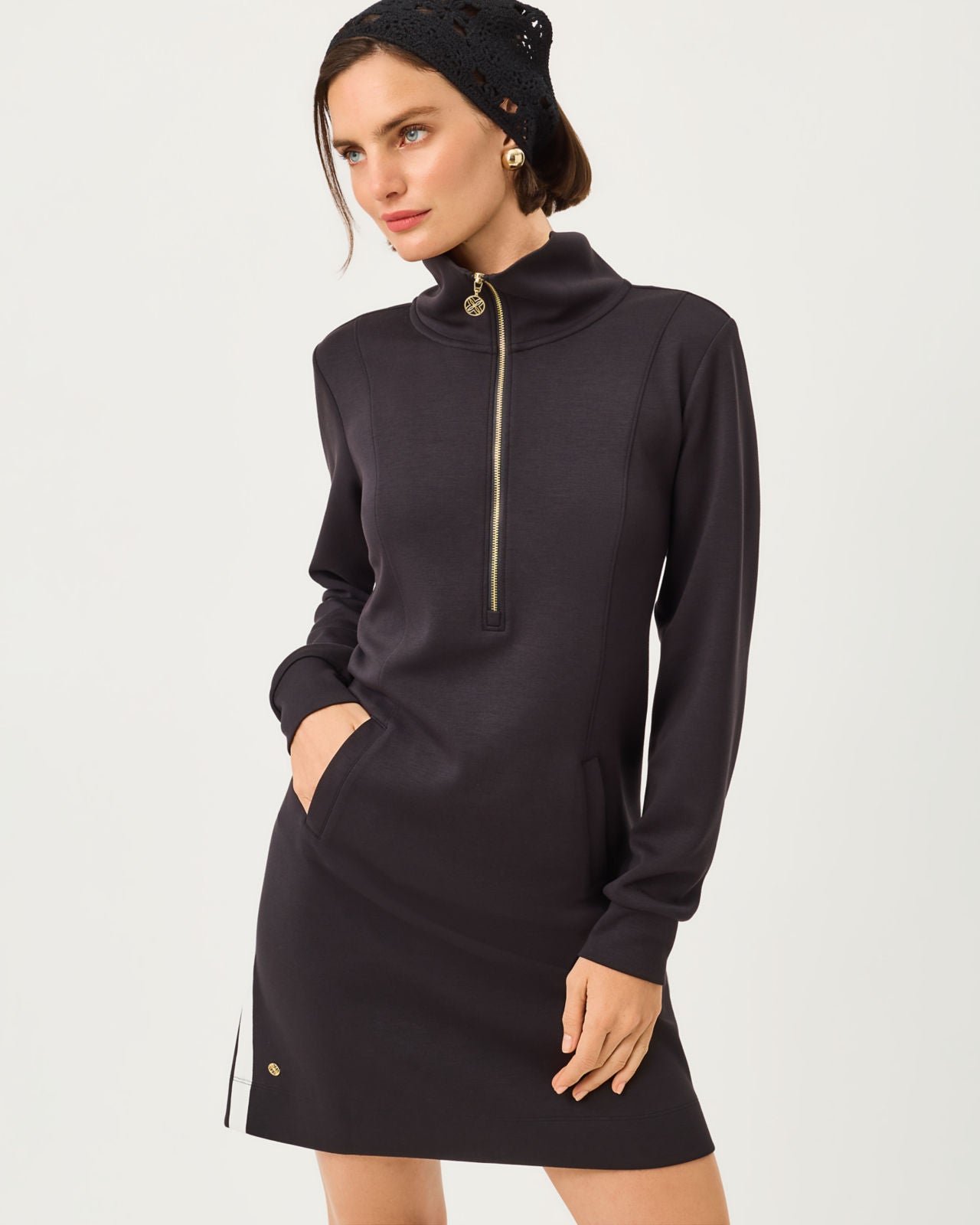 Eleni  Dress In Noir