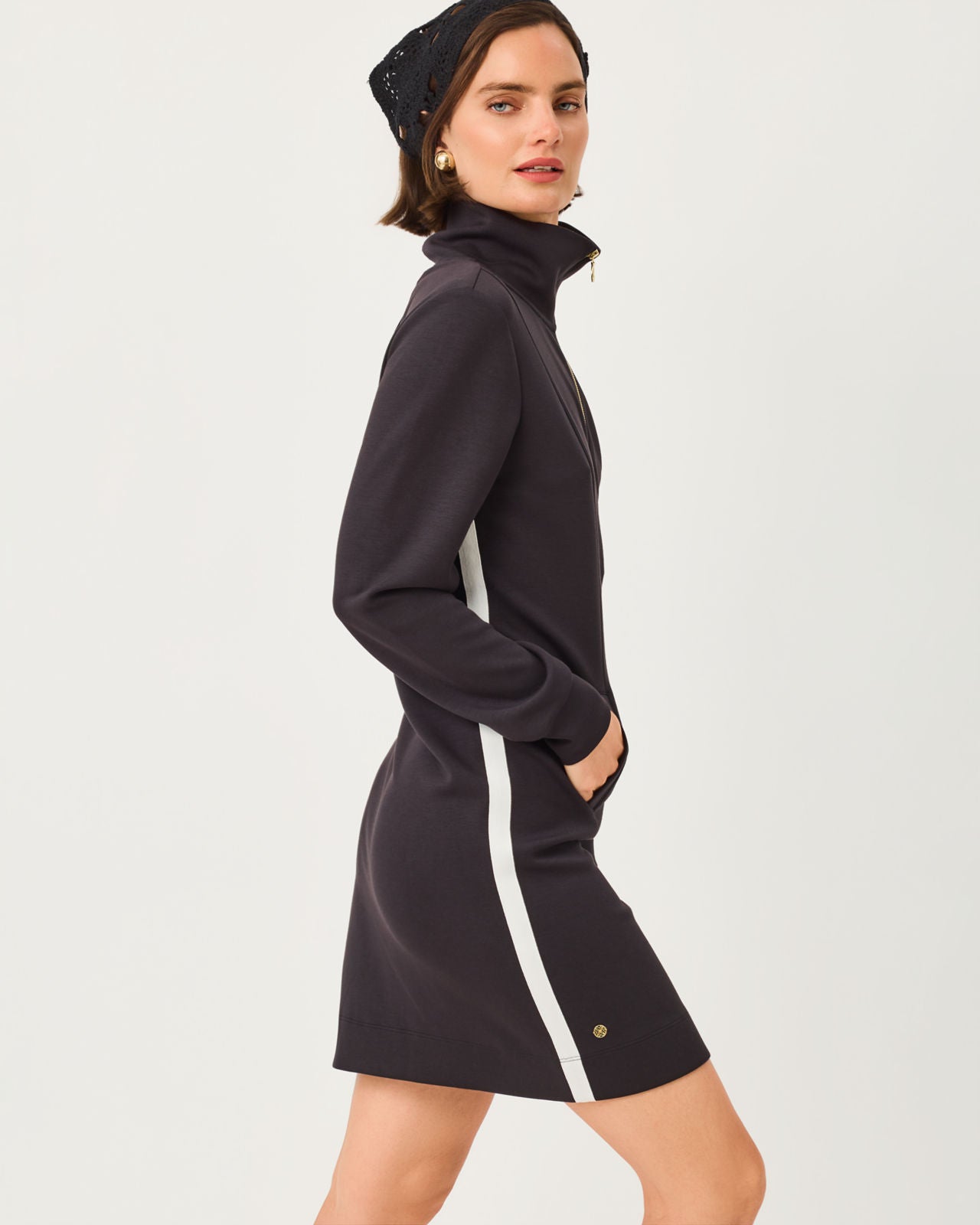 Eleni  Dress In Noir