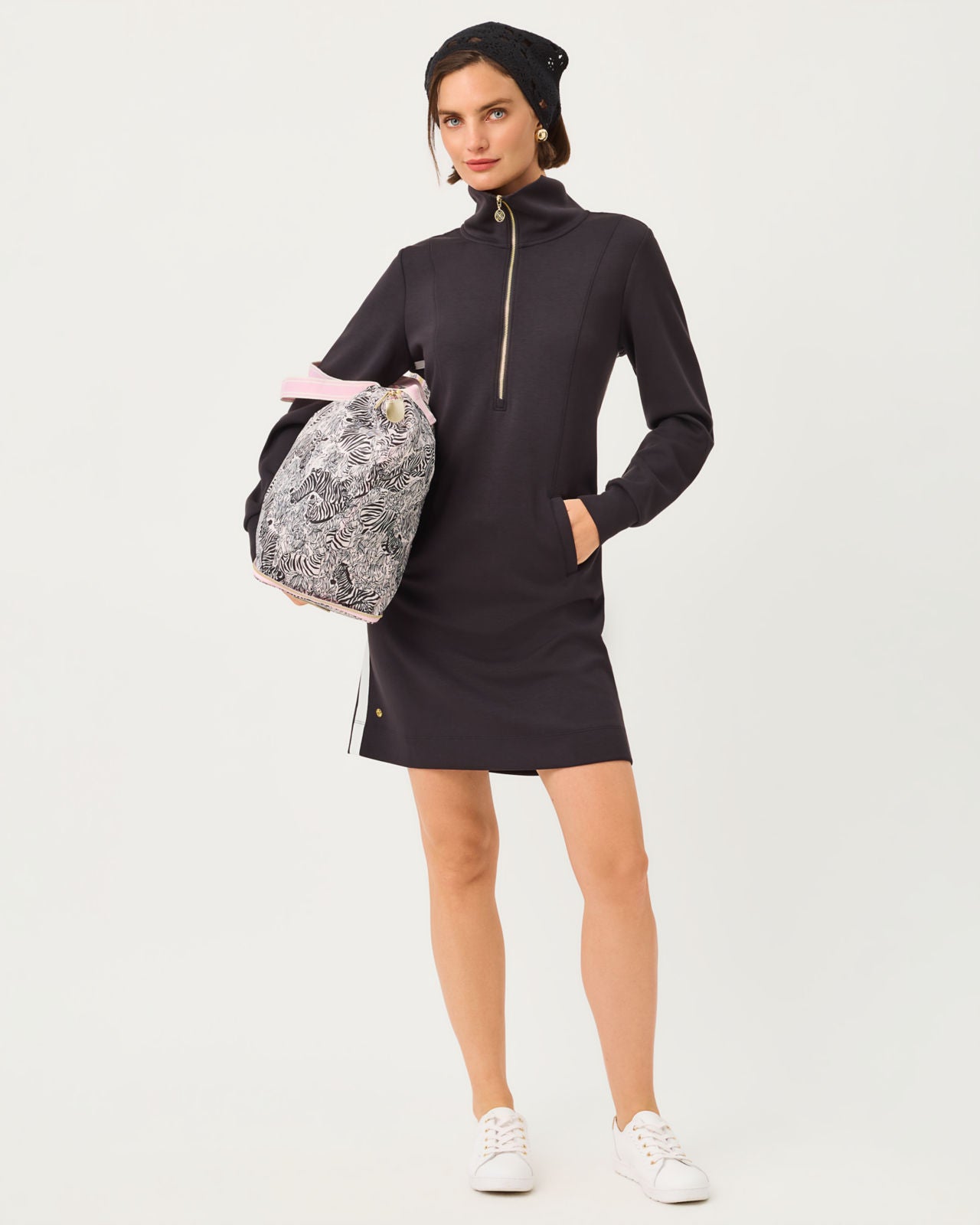 Eleni  Dress In Noir