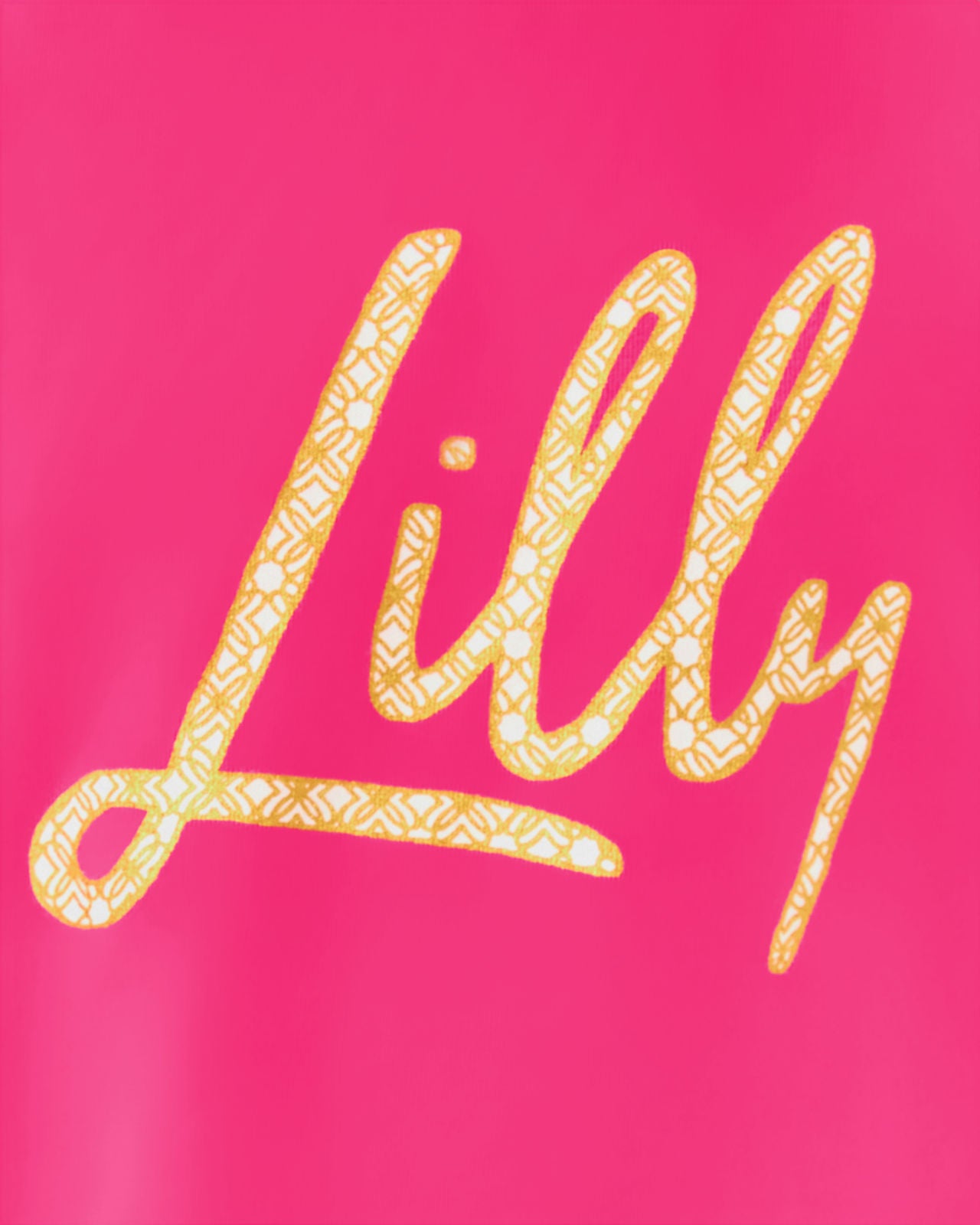 Mini Jansen Long Sleeved Top In Multi Brandmarked Lilly Script