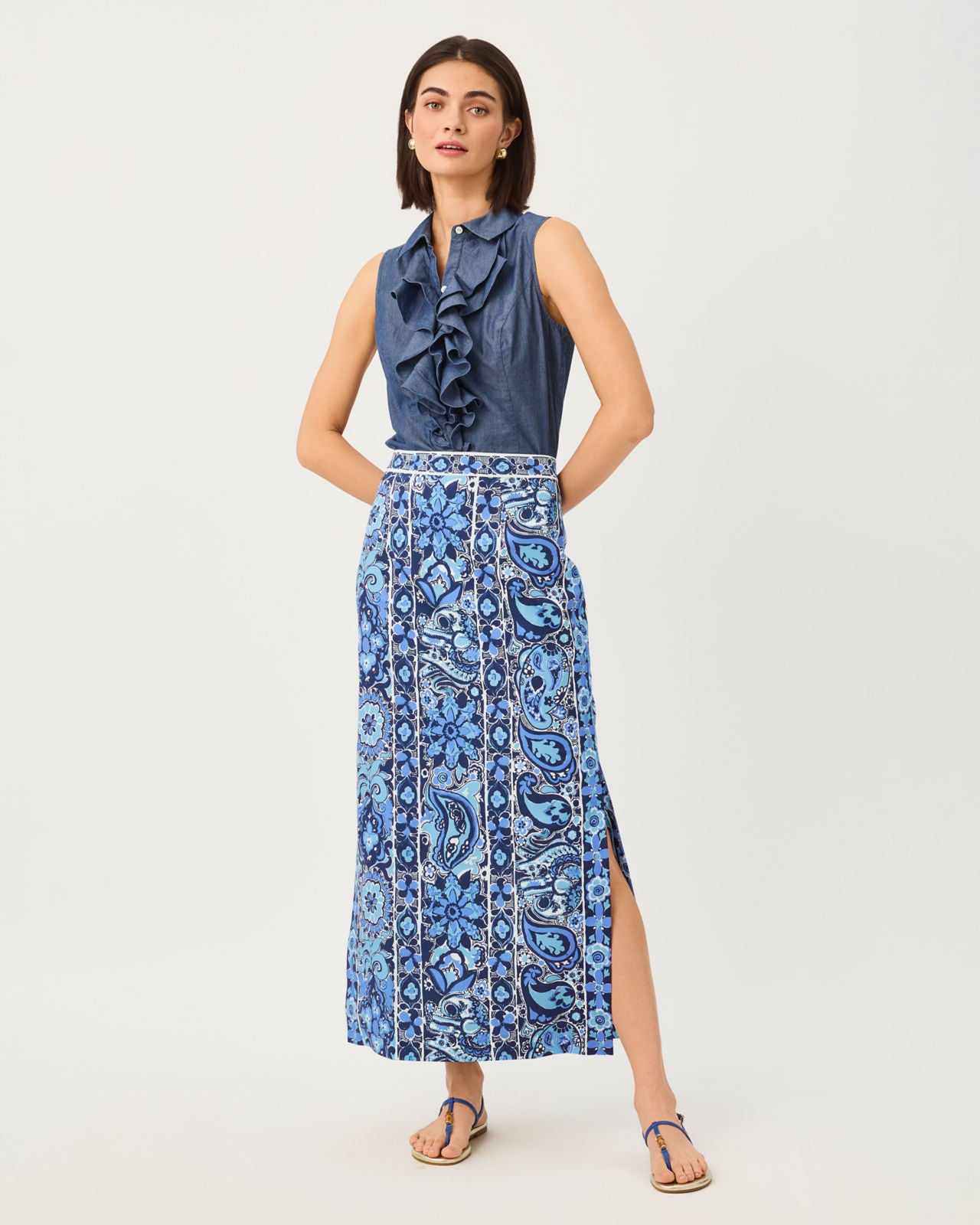 Sanders Maxi Skirt In The Casbah