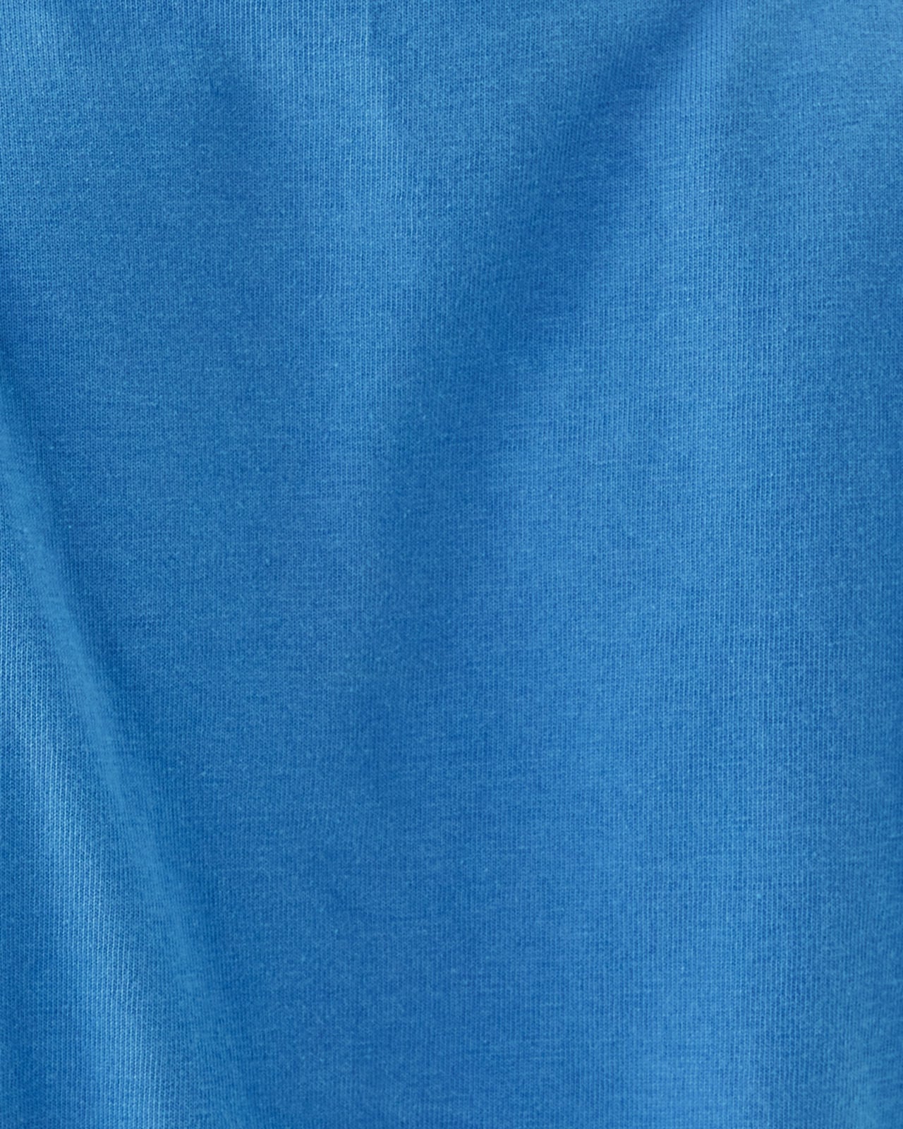 Clairmont Crochet Trimmed Tee In Sunwashed Blue