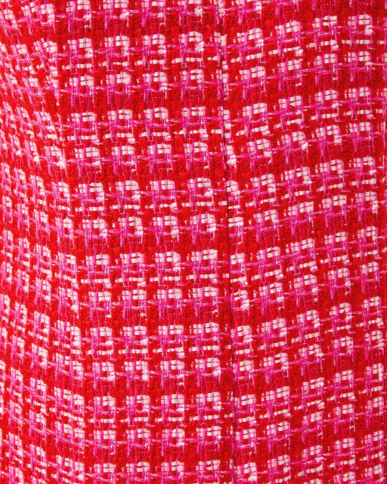 Enya Boucle Dress In Cranberry Red Fiesta Boucle