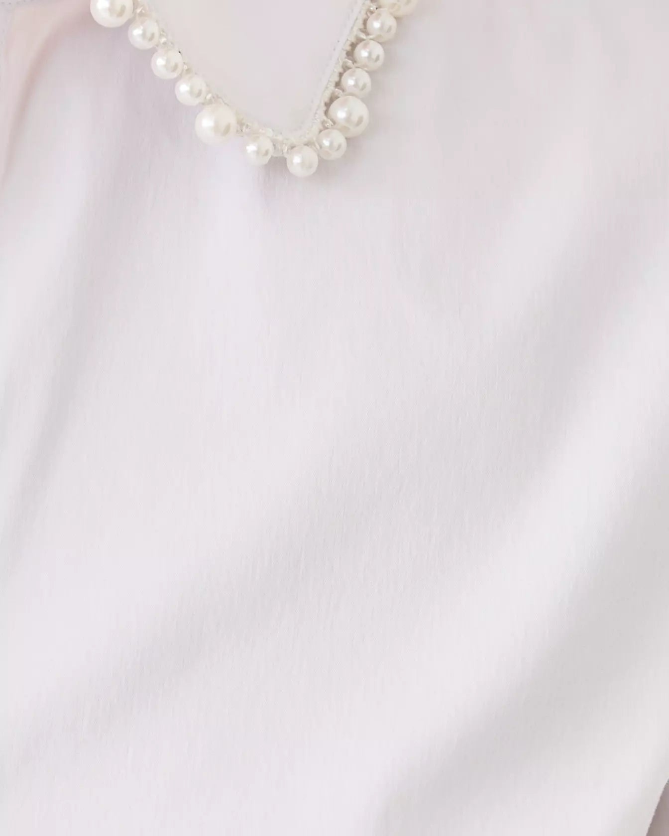 The Pearl Lilly Shirt In Resort White