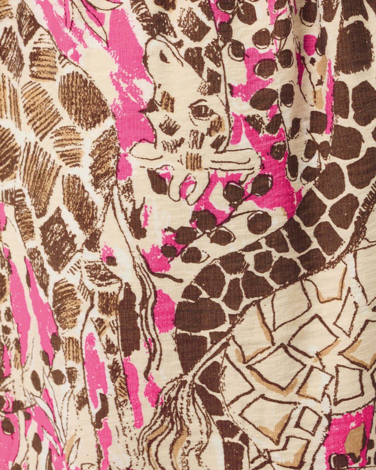 Axton Midi Dress In Sketching On Safari