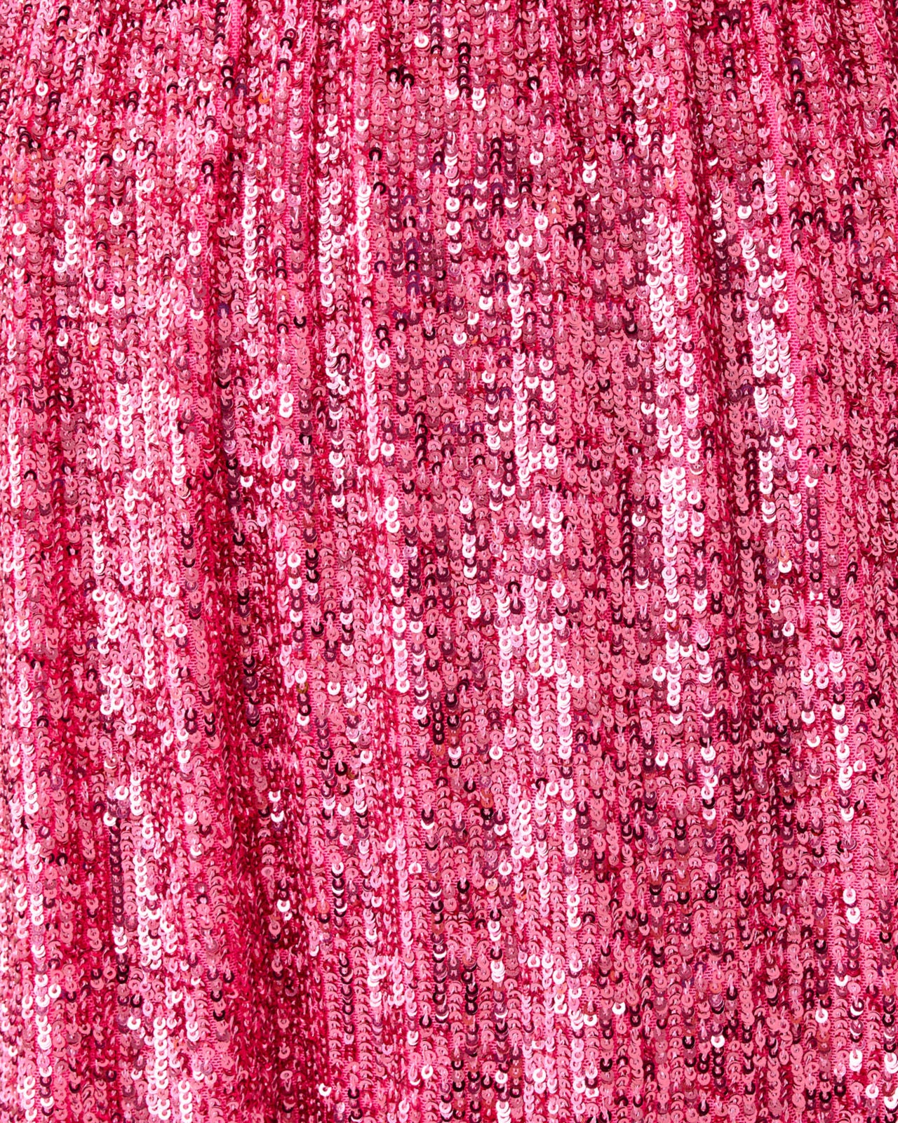 Jan Skirted Romper In Sun Shell Pink Treasure Box Sequin