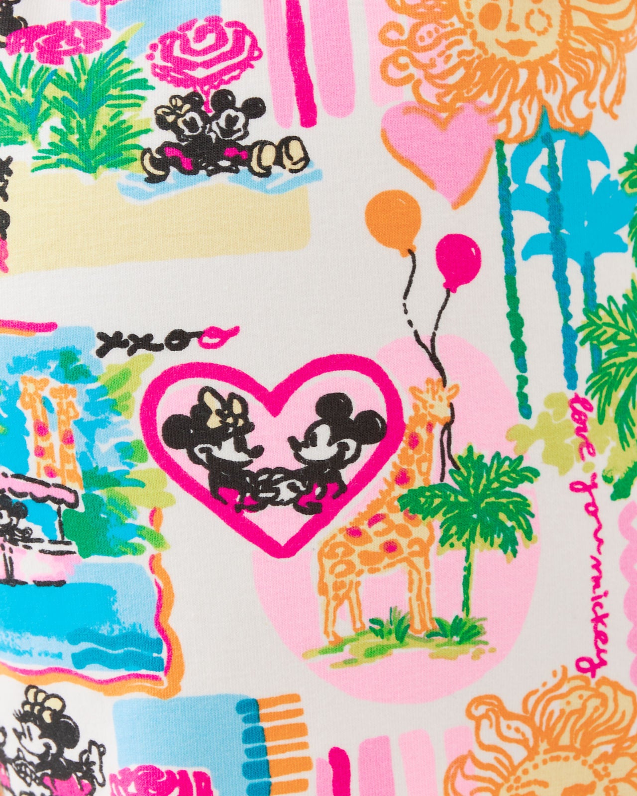 Loxley Knit Short in Multi Disney