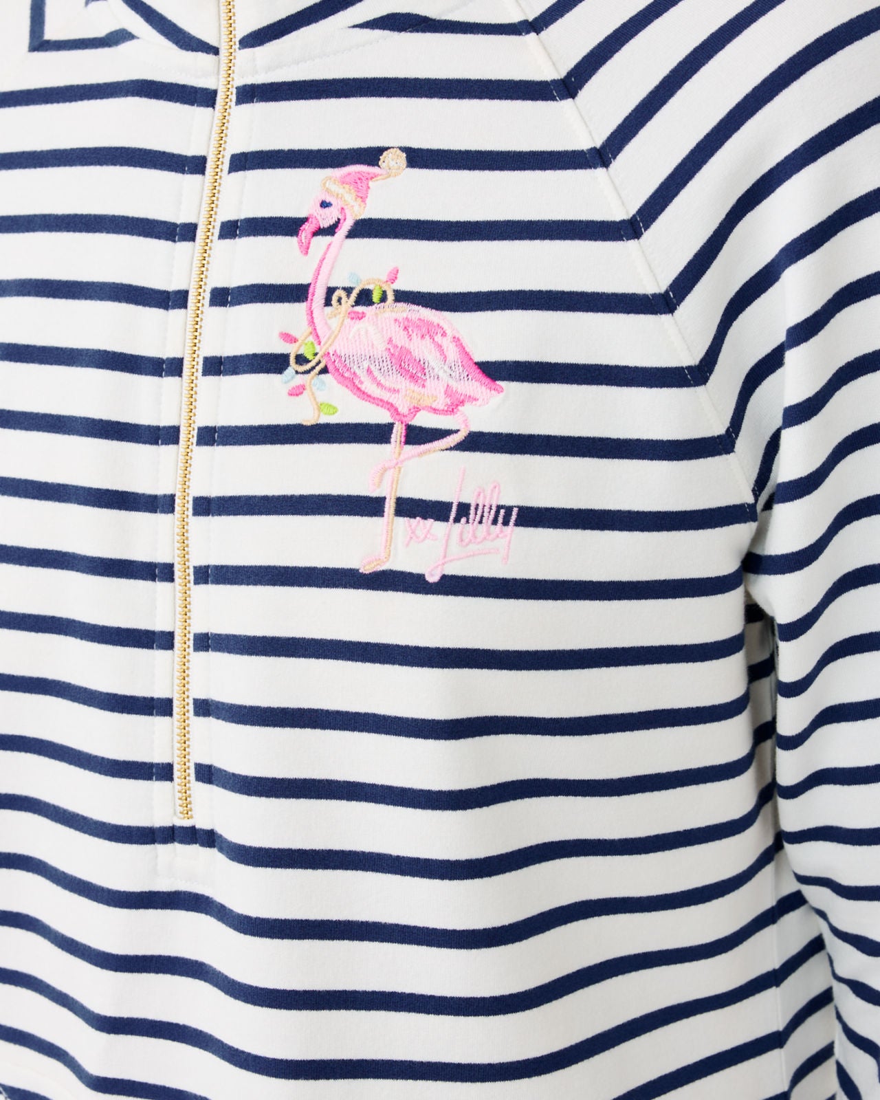 Skipper Popover In Multi Holiday Flamingo Graphic