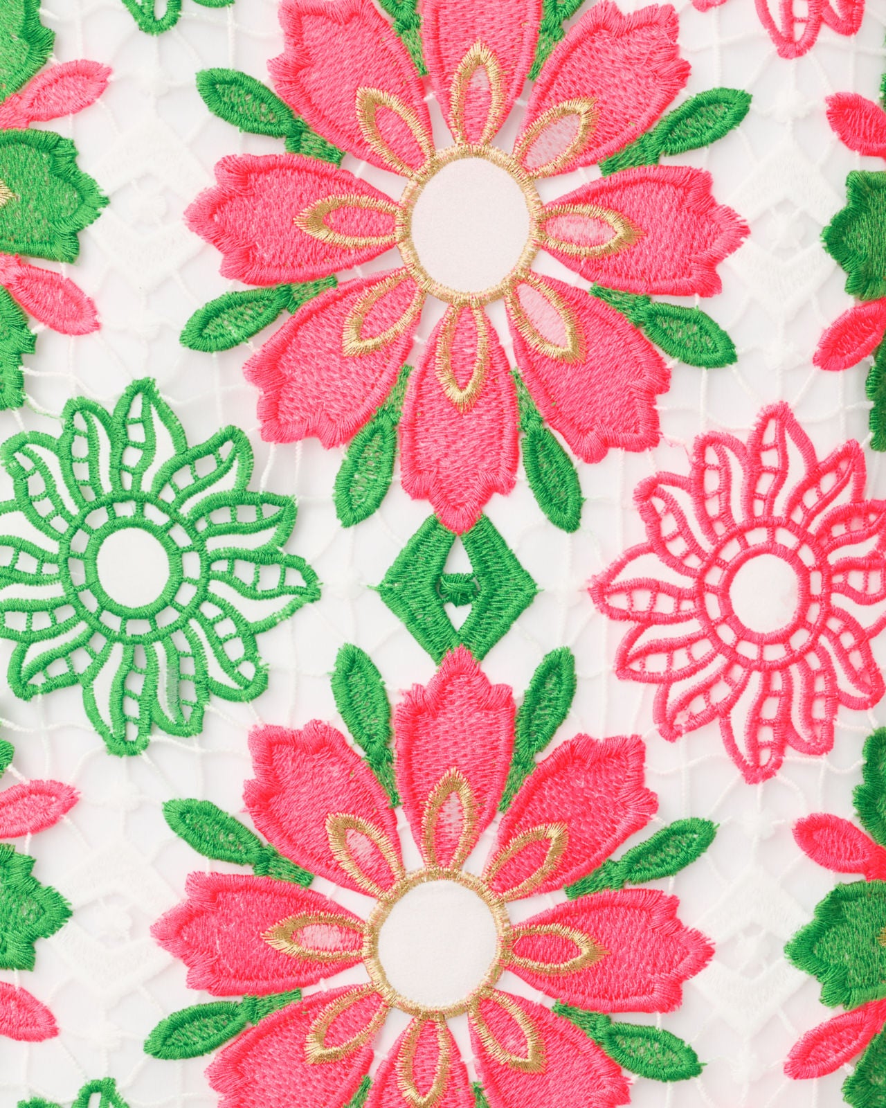 Jouri Lace Dress In Cherry Blossom Pink Sunshine Tile Lace