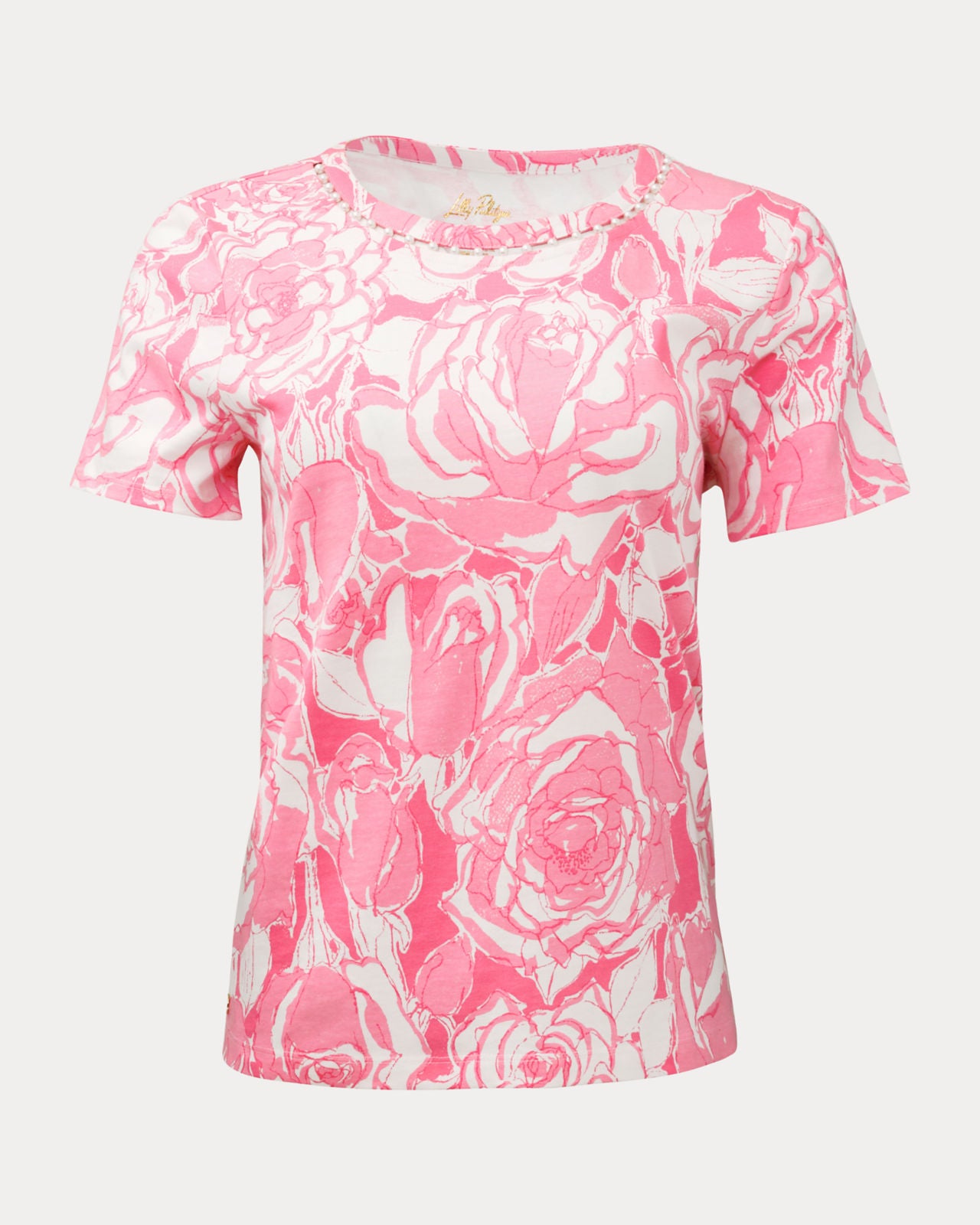 Clairmont Pearl Knit Top In Confetti Pink Rosanna