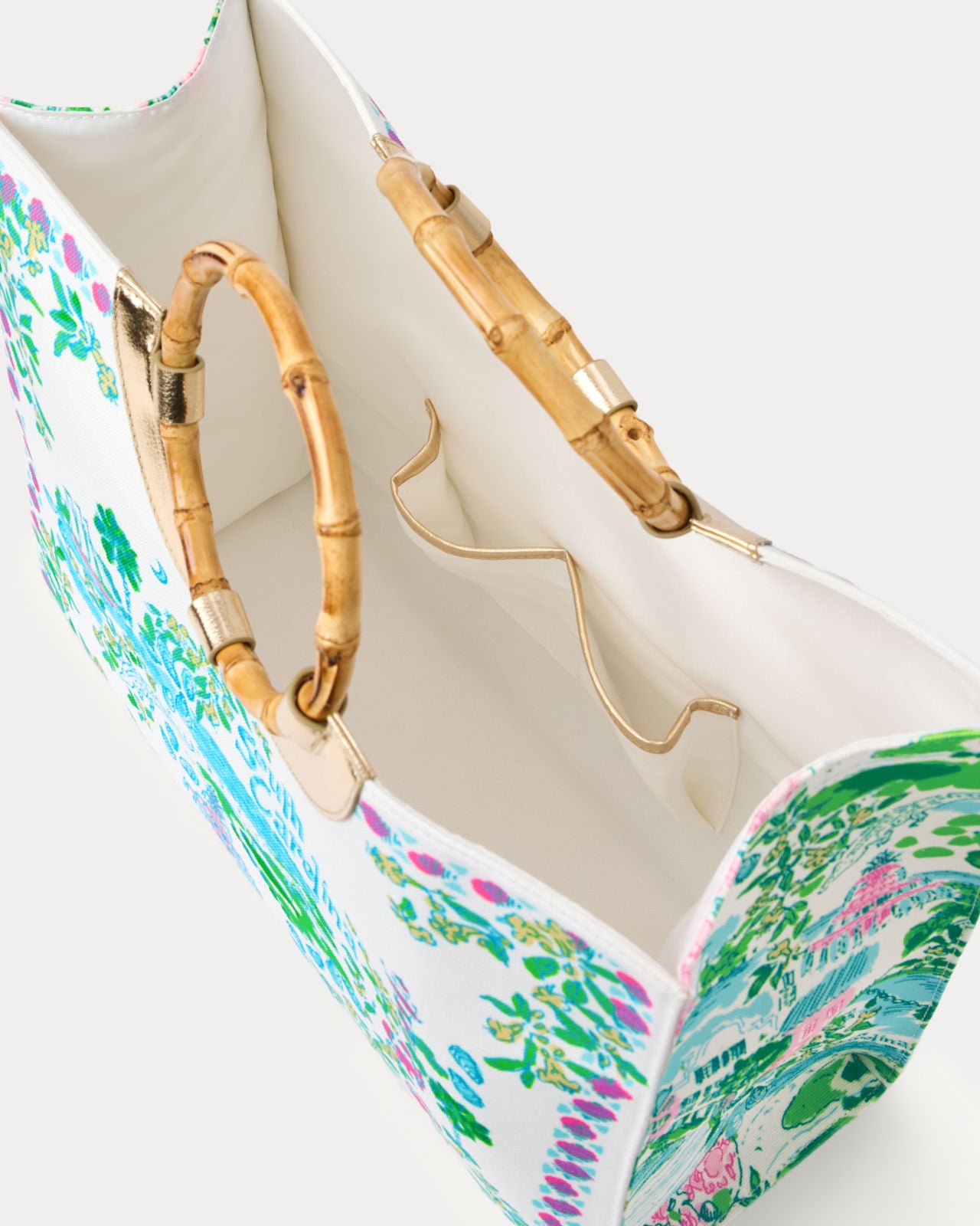 Oasis Canvas Tote in Multi South Carolina Destination