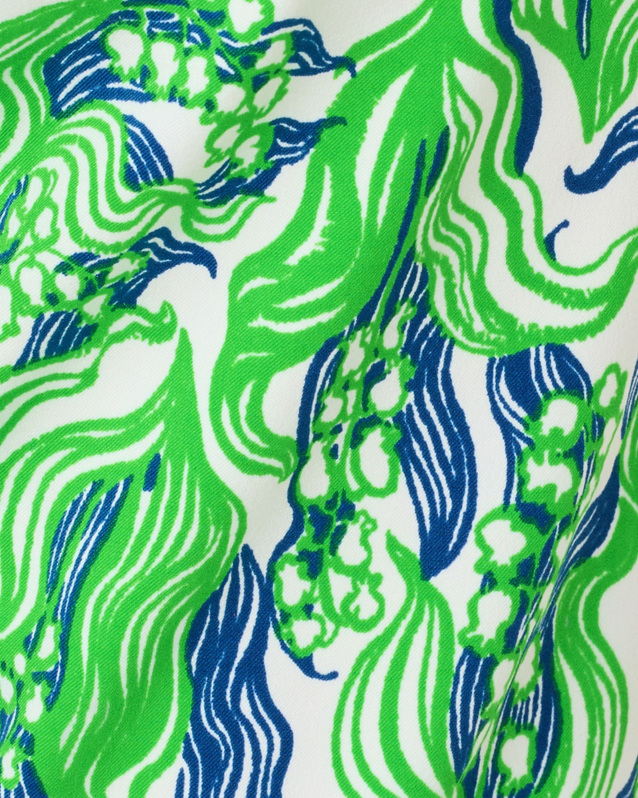 Corso Scallop Kick Flare Pant UPF 50+ In Putting Green Lilly Of The Valley