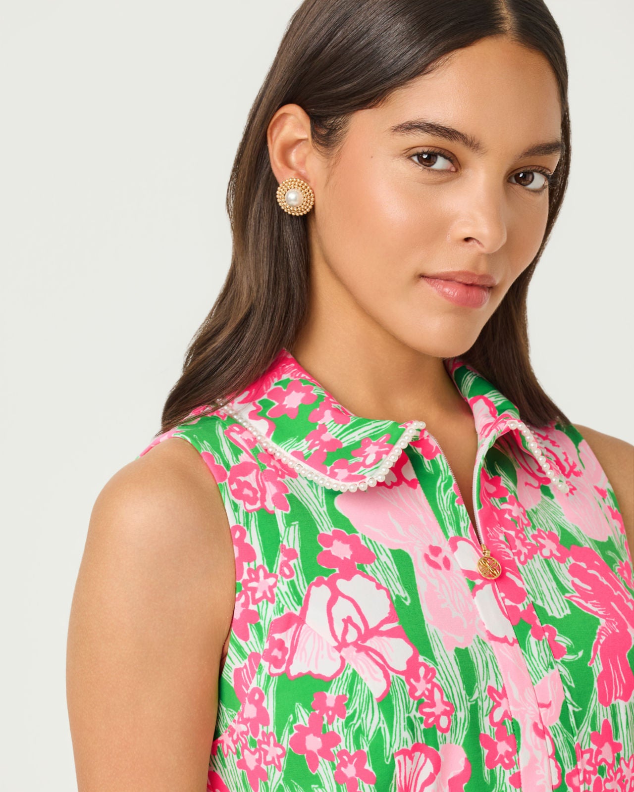 Kathy Pearl Dress UPF 50+ In Putting Green Hannah