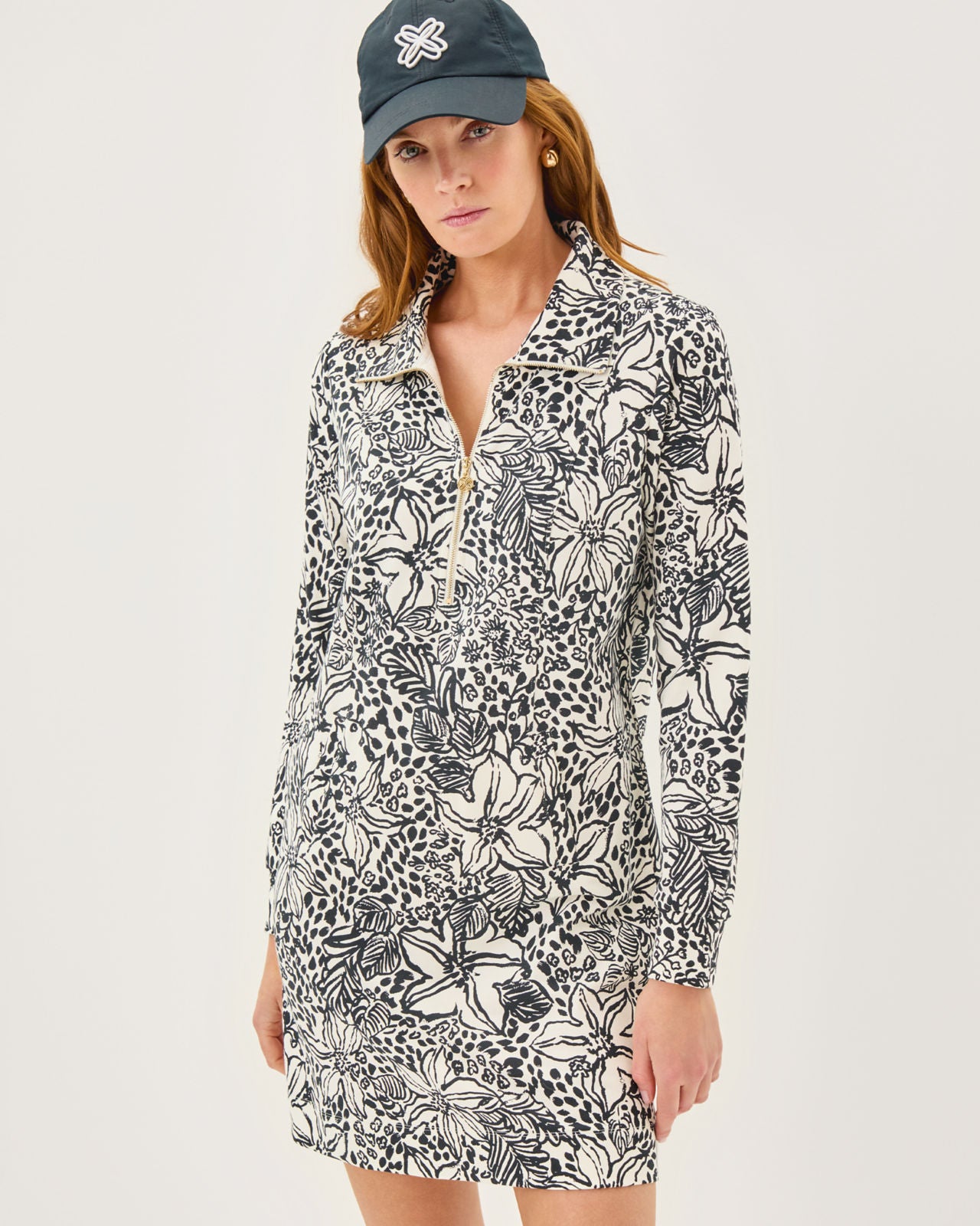 Eleni UPF 50+ Dress In Onyx Lots To Spot