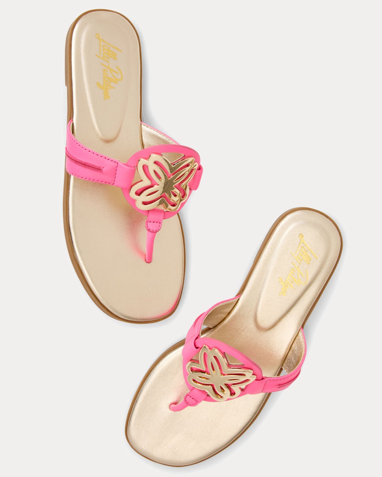 The Lilly Sandal in Cherry Blossom Pink