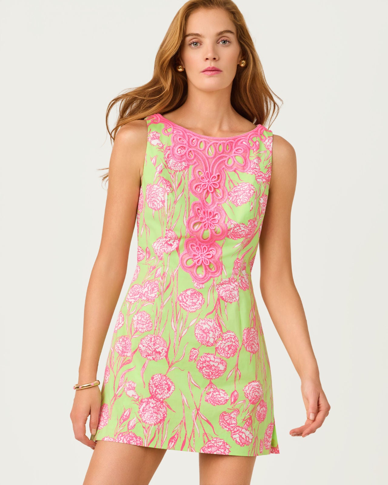 Elanie Skirted Romper In Alina