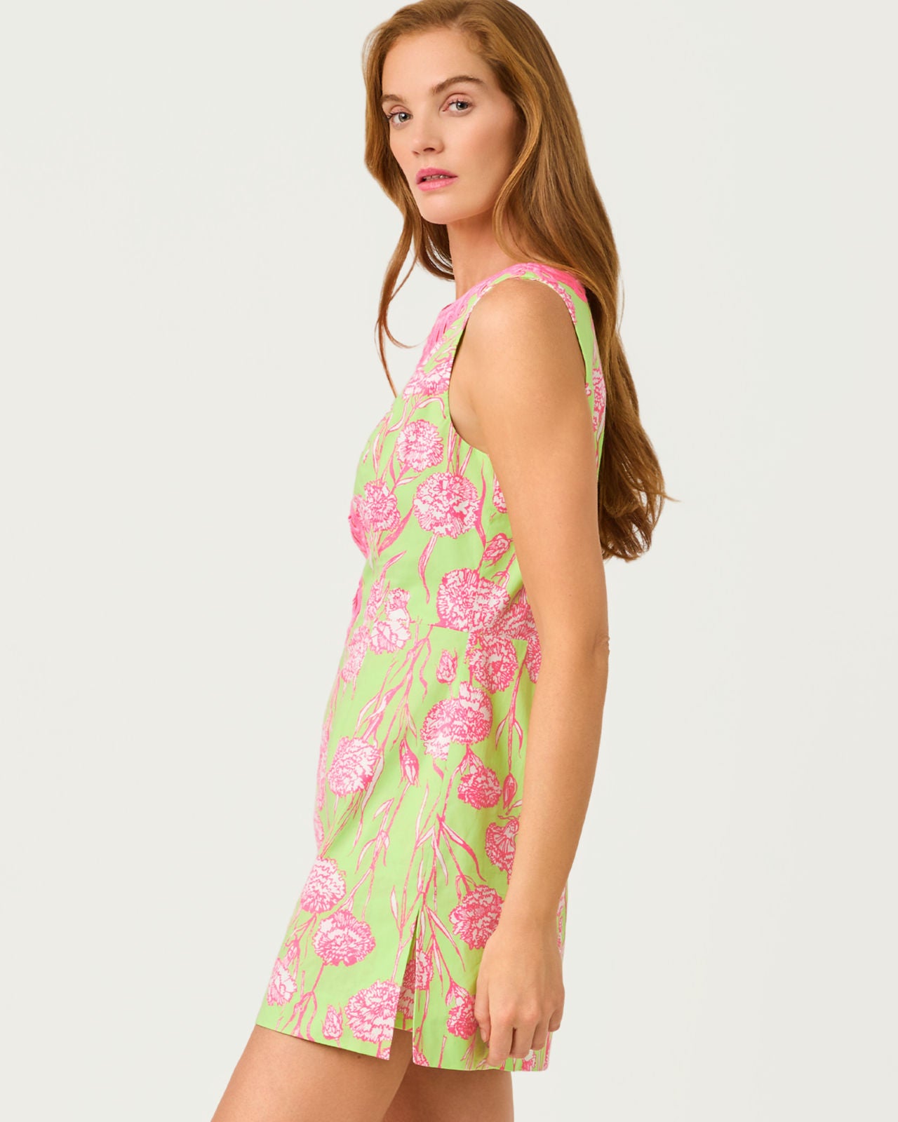 Elanie Skirted Romper In Alina