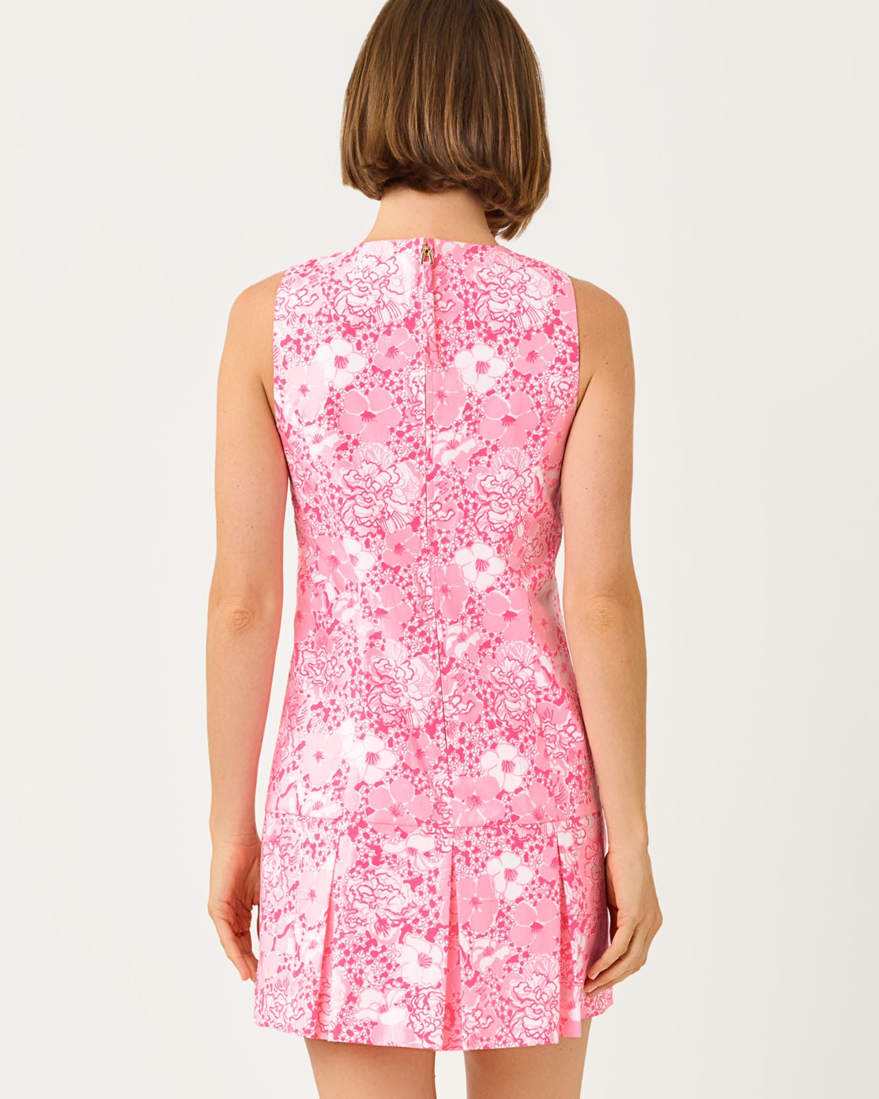Shaina Skirted Romper In Burst Of Joy